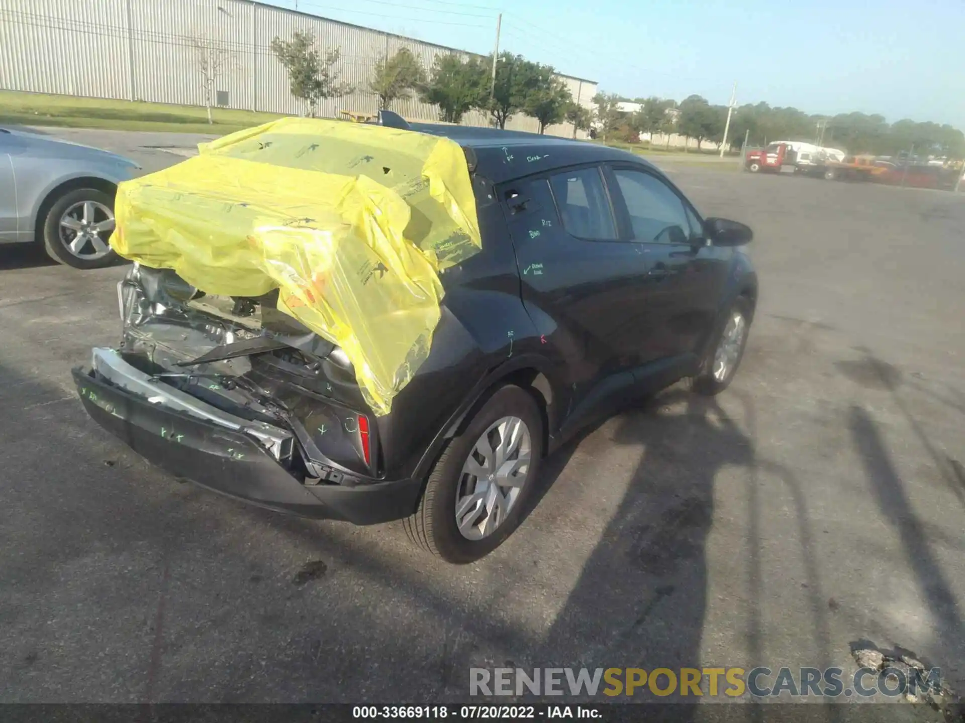 4 Photograph of a damaged car NMTKHMBX7MR128532 TOYOTA C-HR 2021