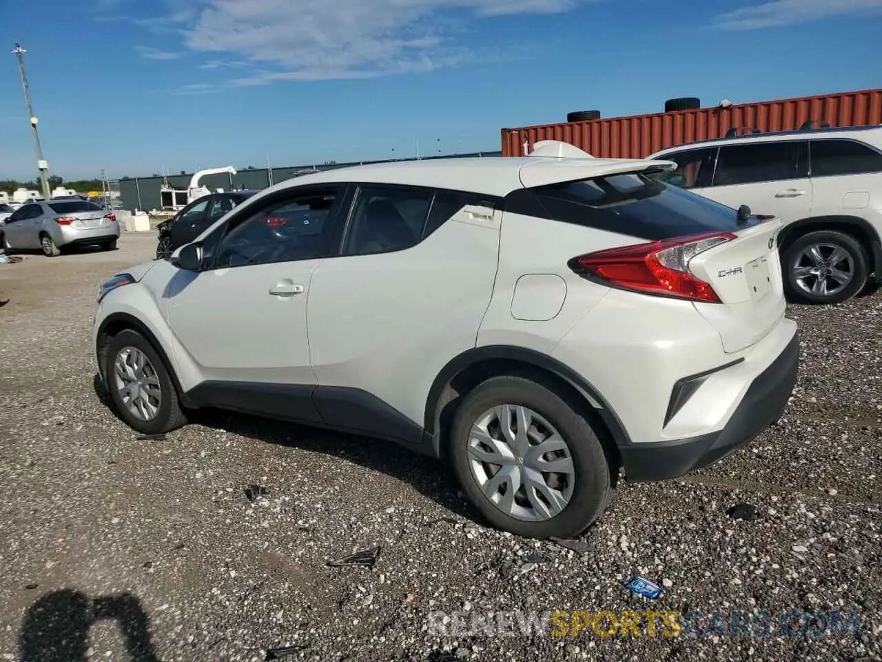 2 Photograph of a damaged car NMTKHMBX7MR129454 TOYOTA C-HR 2021