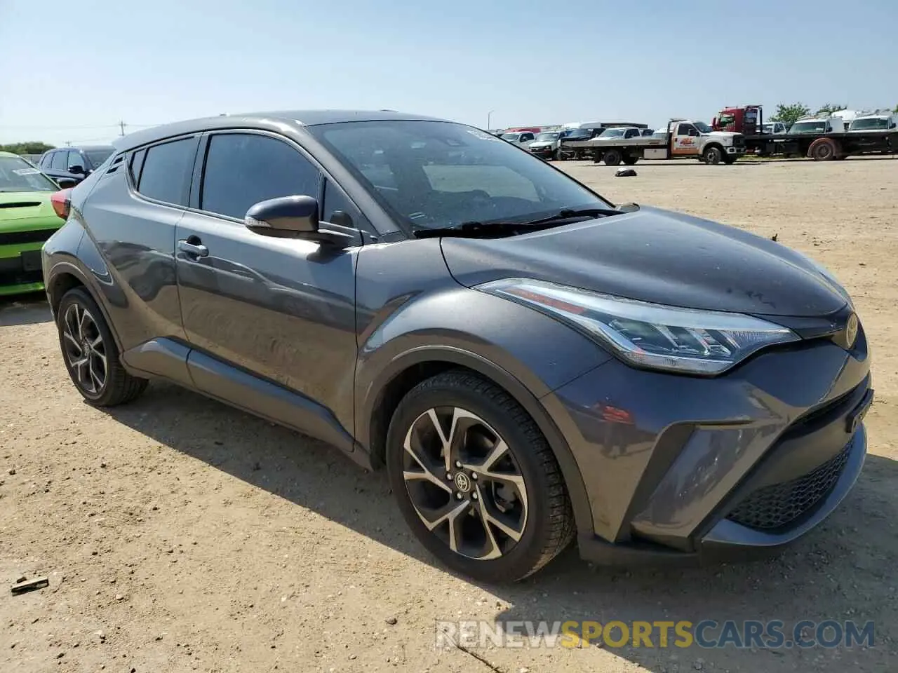 4 Photograph of a damaged car NMTKHMBX7MR130586 TOYOTA C-HR 2021