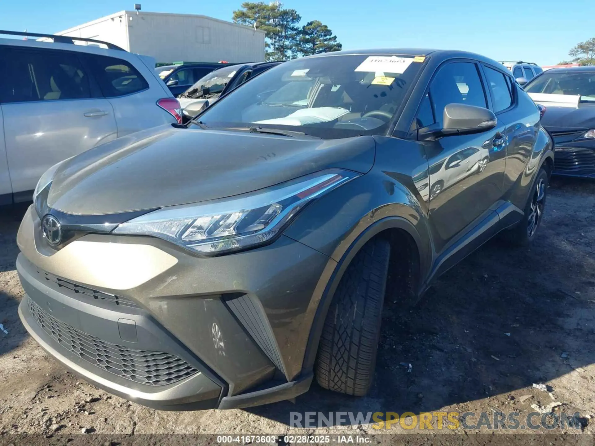 2 Photograph of a damaged car NMTKHMBX7MR136498 TOYOTA C-HR 2021
