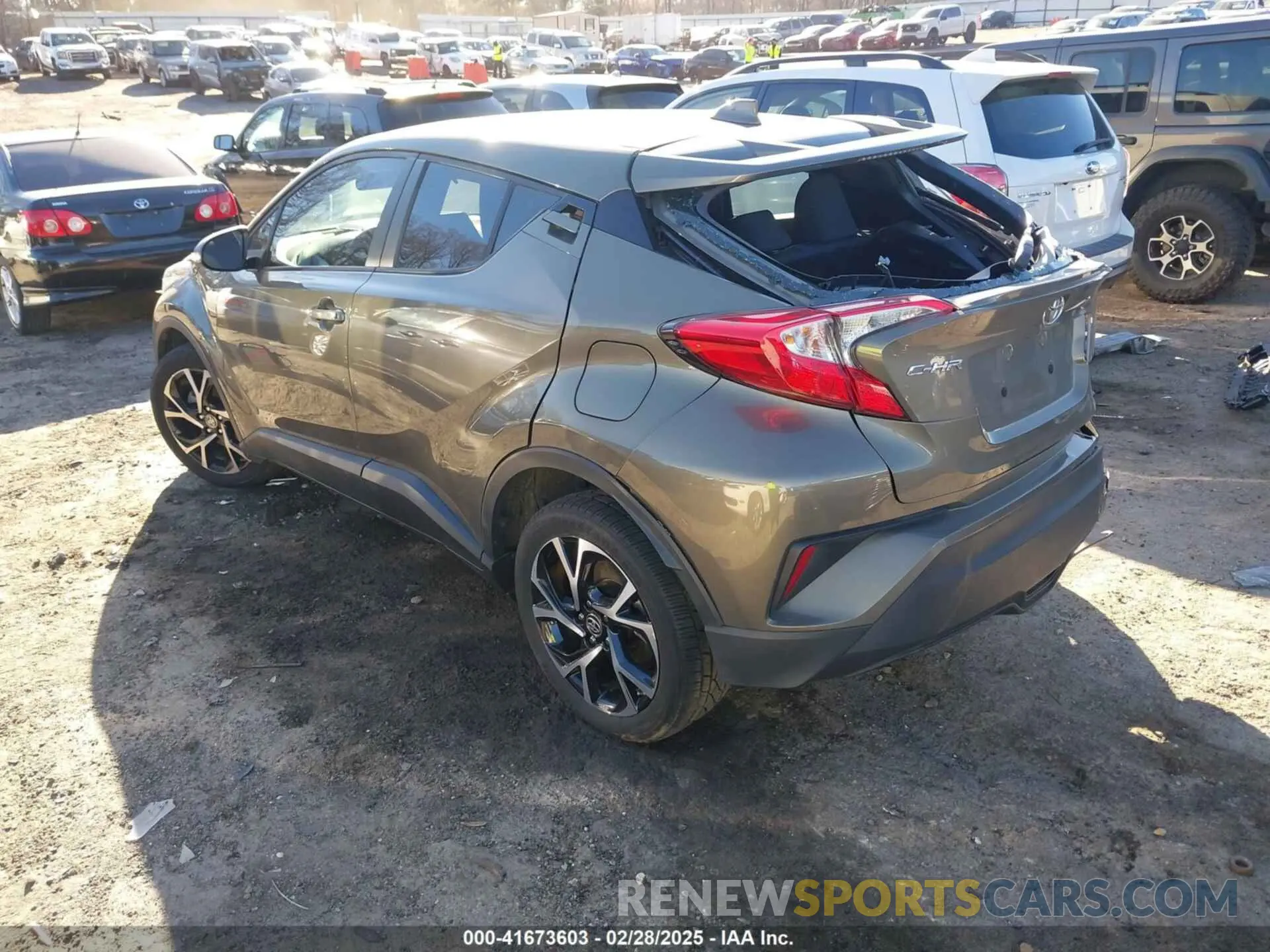 3 Photograph of a damaged car NMTKHMBX7MR136498 TOYOTA C-HR 2021