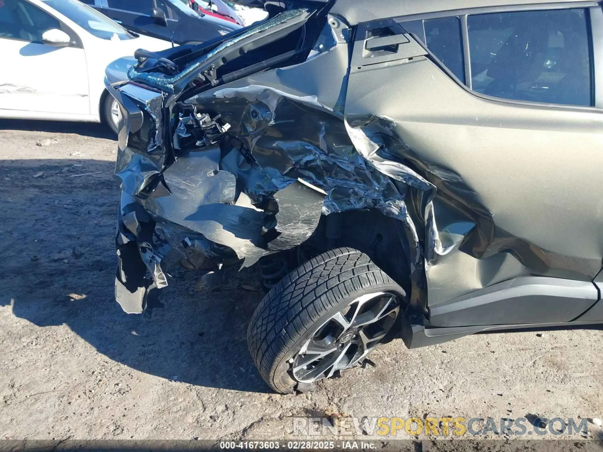 6 Photograph of a damaged car NMTKHMBX7MR136498 TOYOTA C-HR 2021