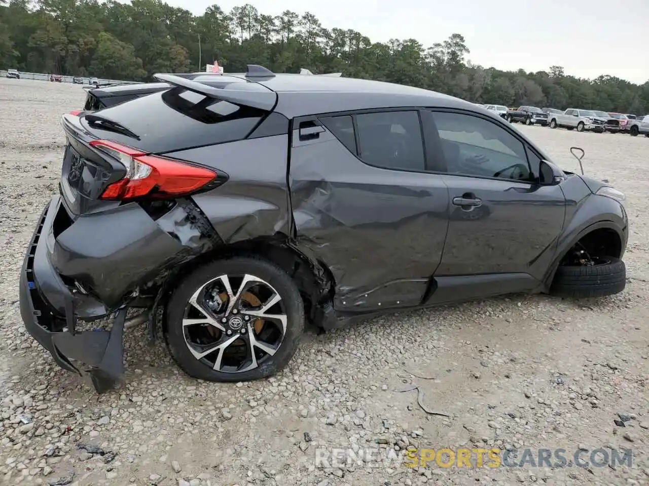 3 Photograph of a damaged car NMTKHMBX7MR139787 TOYOTA C-HR 2021