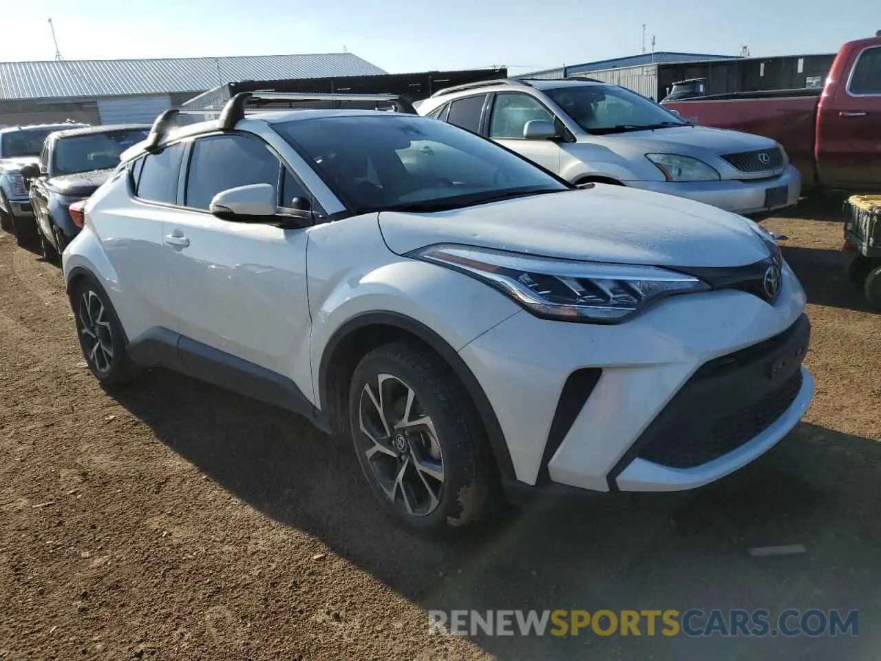 4 Photograph of a damaged car NMTKHMBX7MR140163 TOYOTA C-HR 2021