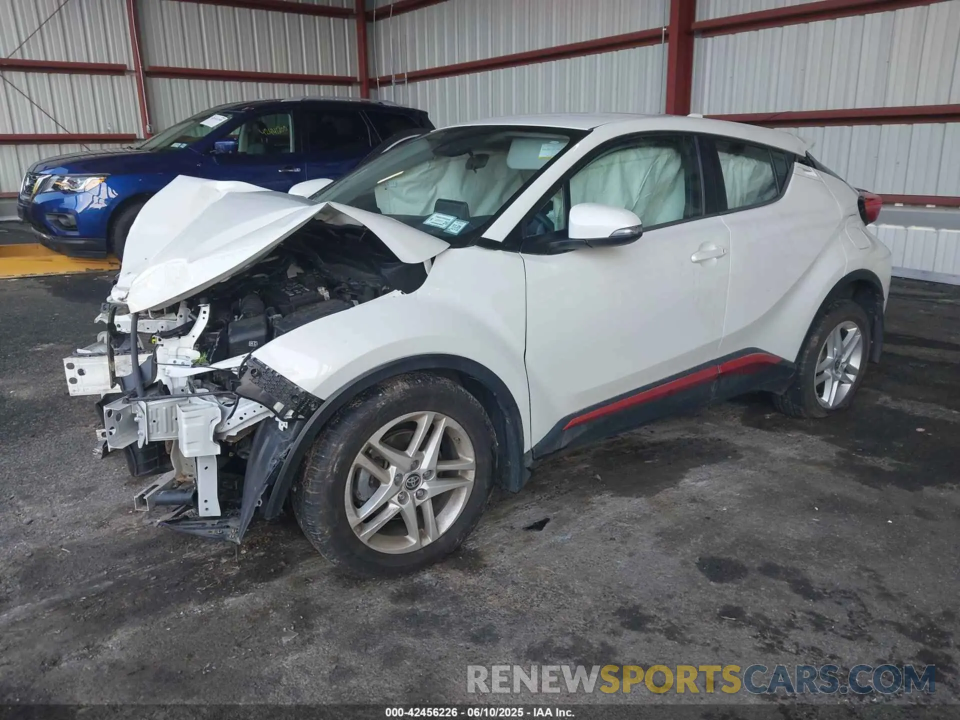 2 Photograph of a damaged car NMTKHMBX8MR118687 TOYOTA C-HR 2021