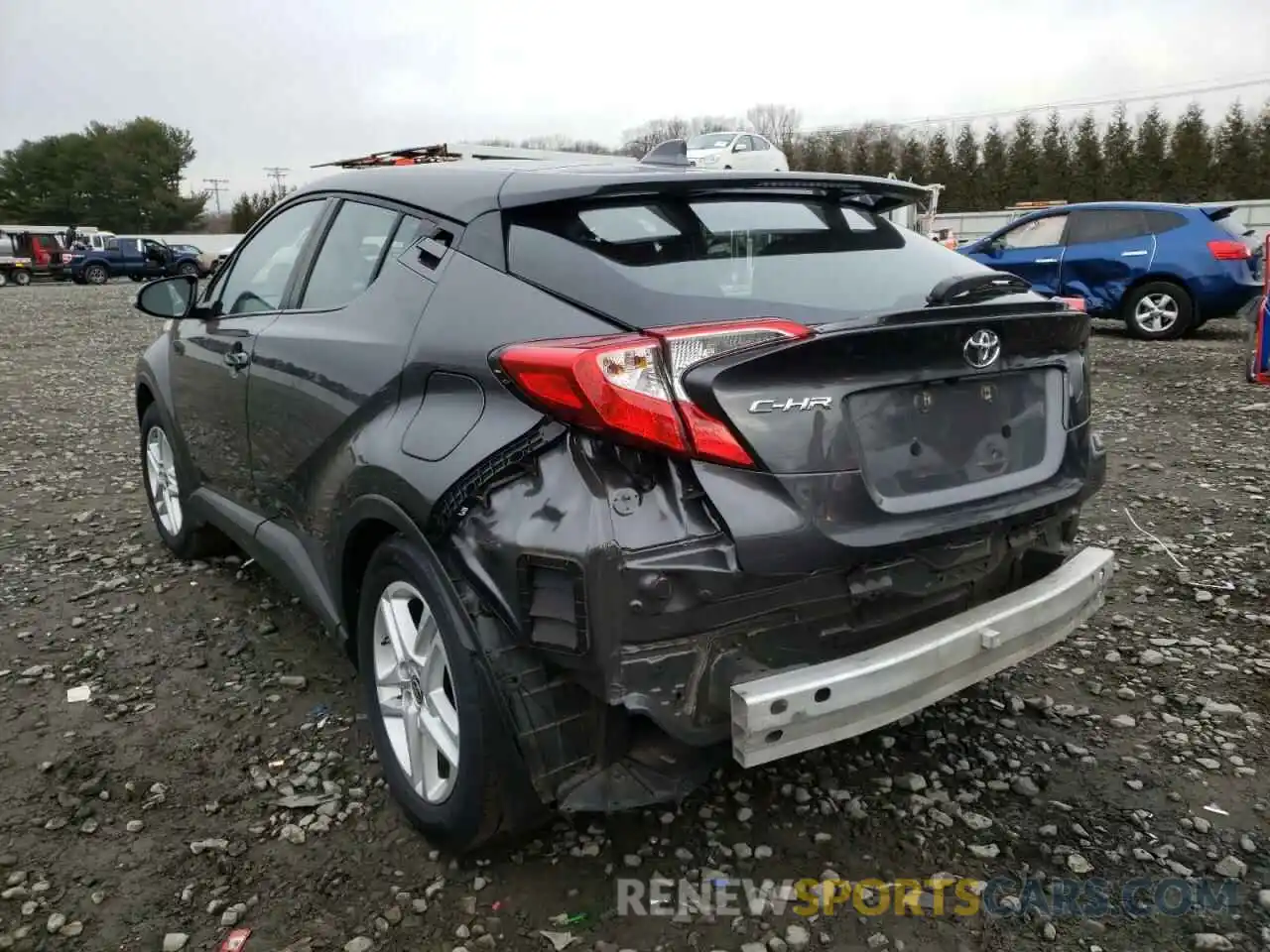 3 Photograph of a damaged car NMTKHMBX8MR120178 TOYOTA C-HR 2021