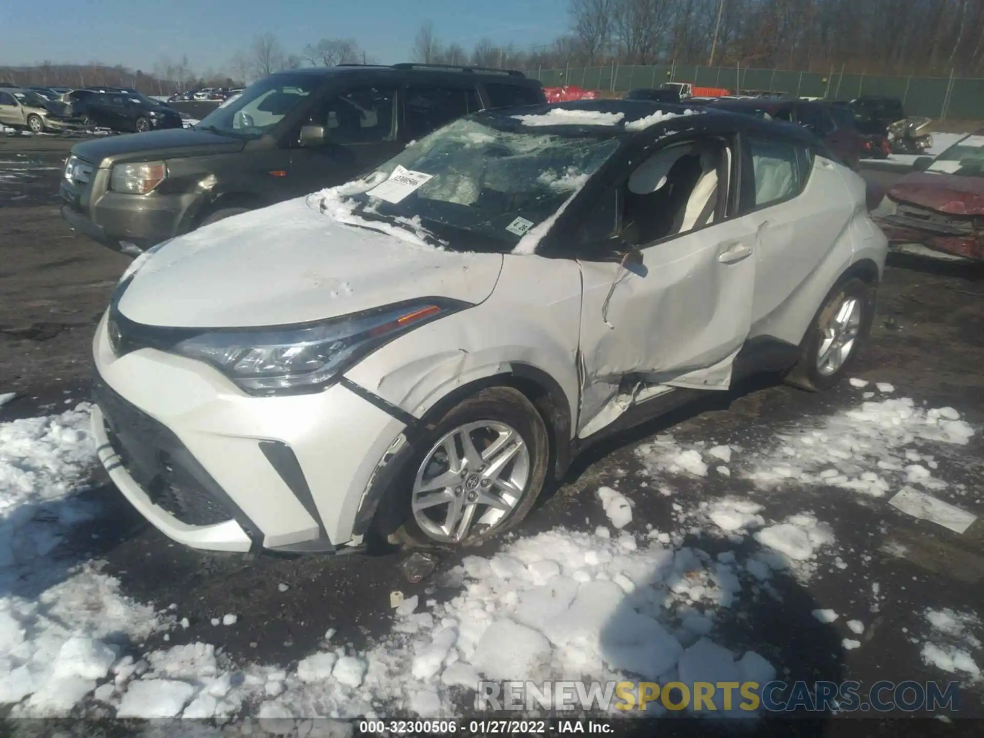 2 Photograph of a damaged car NMTKHMBX8MR124070 TOYOTA C-HR 2021