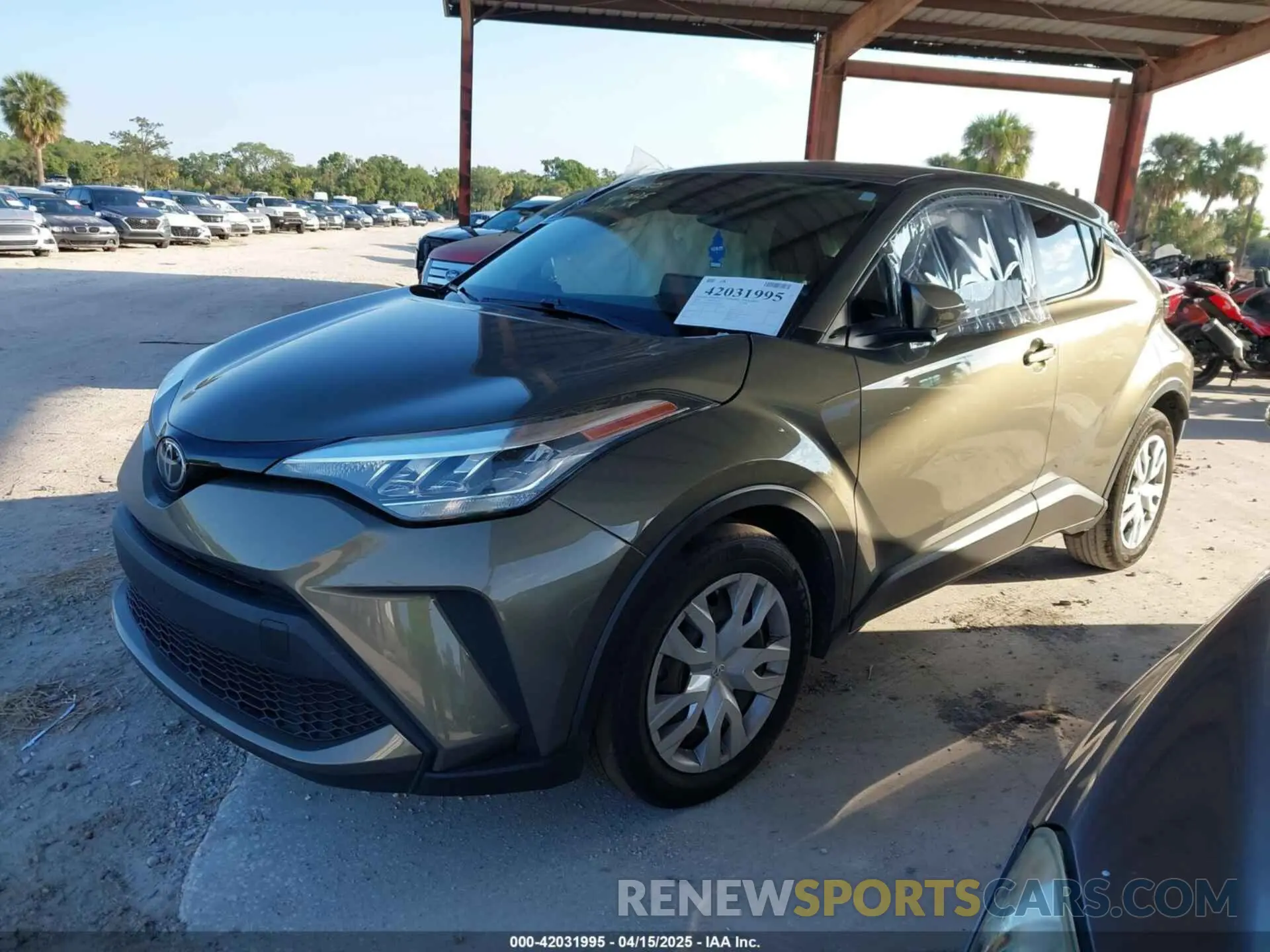 2 Photograph of a damaged car NMTKHMBX8MR126756 TOYOTA C-HR 2021
