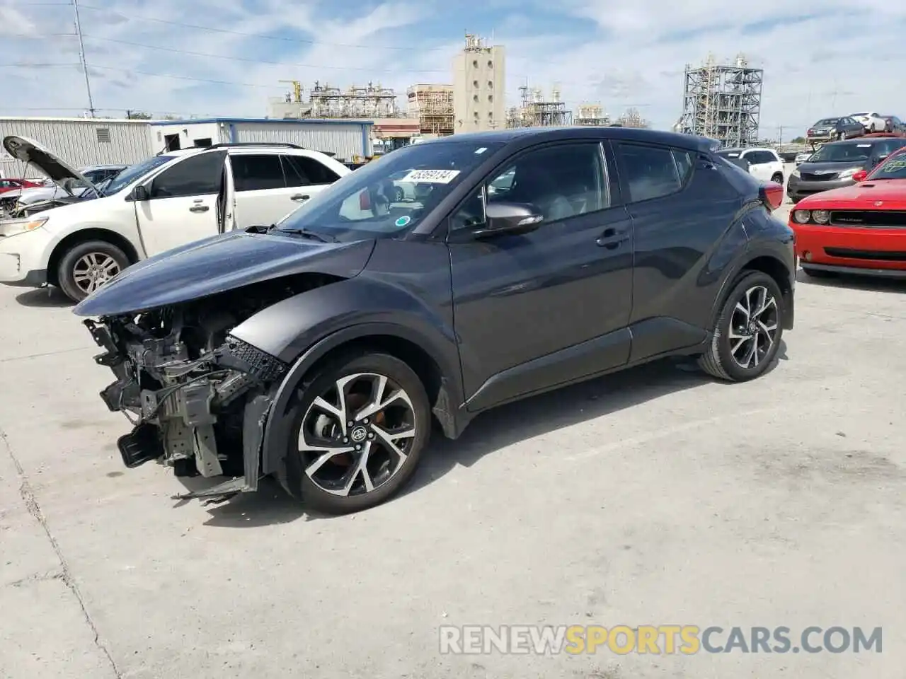 1 Photograph of a damaged car NMTKHMBX8MR130709 TOYOTA C-HR 2021