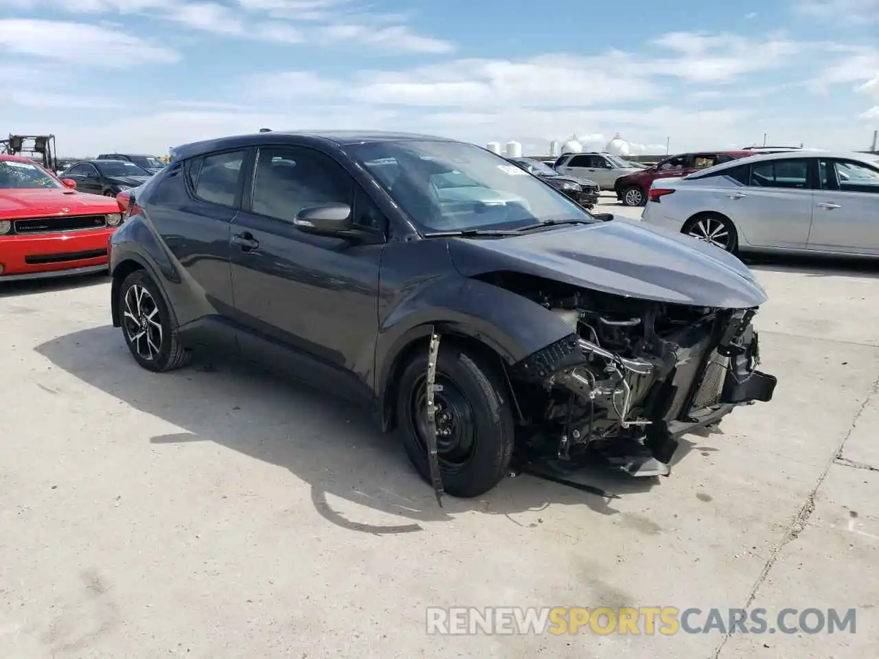 4 Photograph of a damaged car NMTKHMBX8MR130709 TOYOTA C-HR 2021