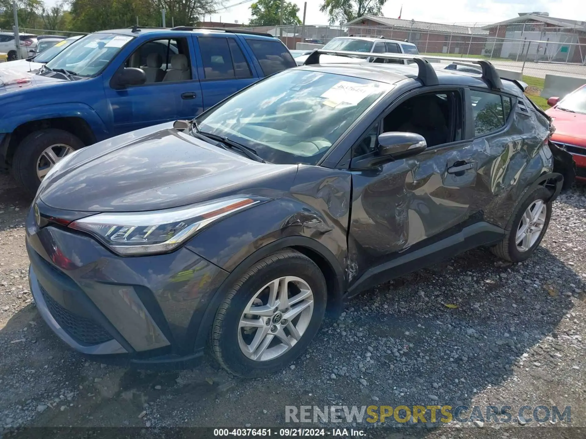 2 Photograph of a damaged car NMTKHMBX8MR137935 TOYOTA C-HR 2021