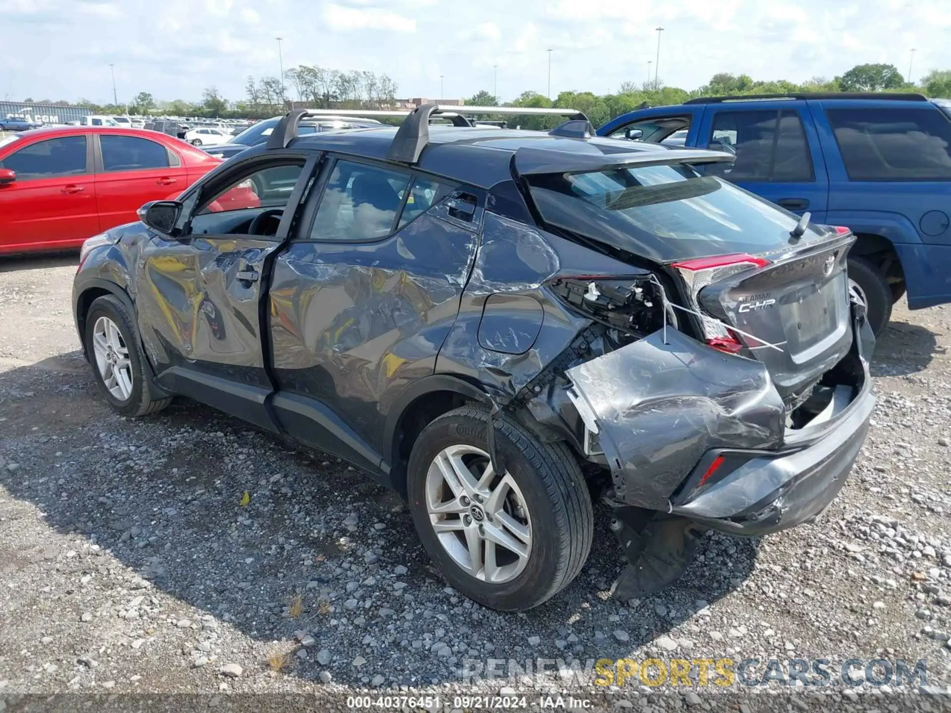 3 Photograph of a damaged car NMTKHMBX8MR137935 TOYOTA C-HR 2021