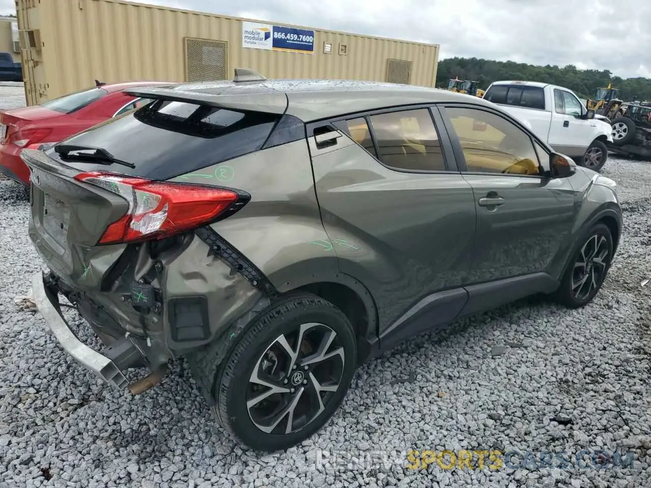 3 Photograph of a damaged car NMTKHMBX9MR119685 TOYOTA C-HR 2021