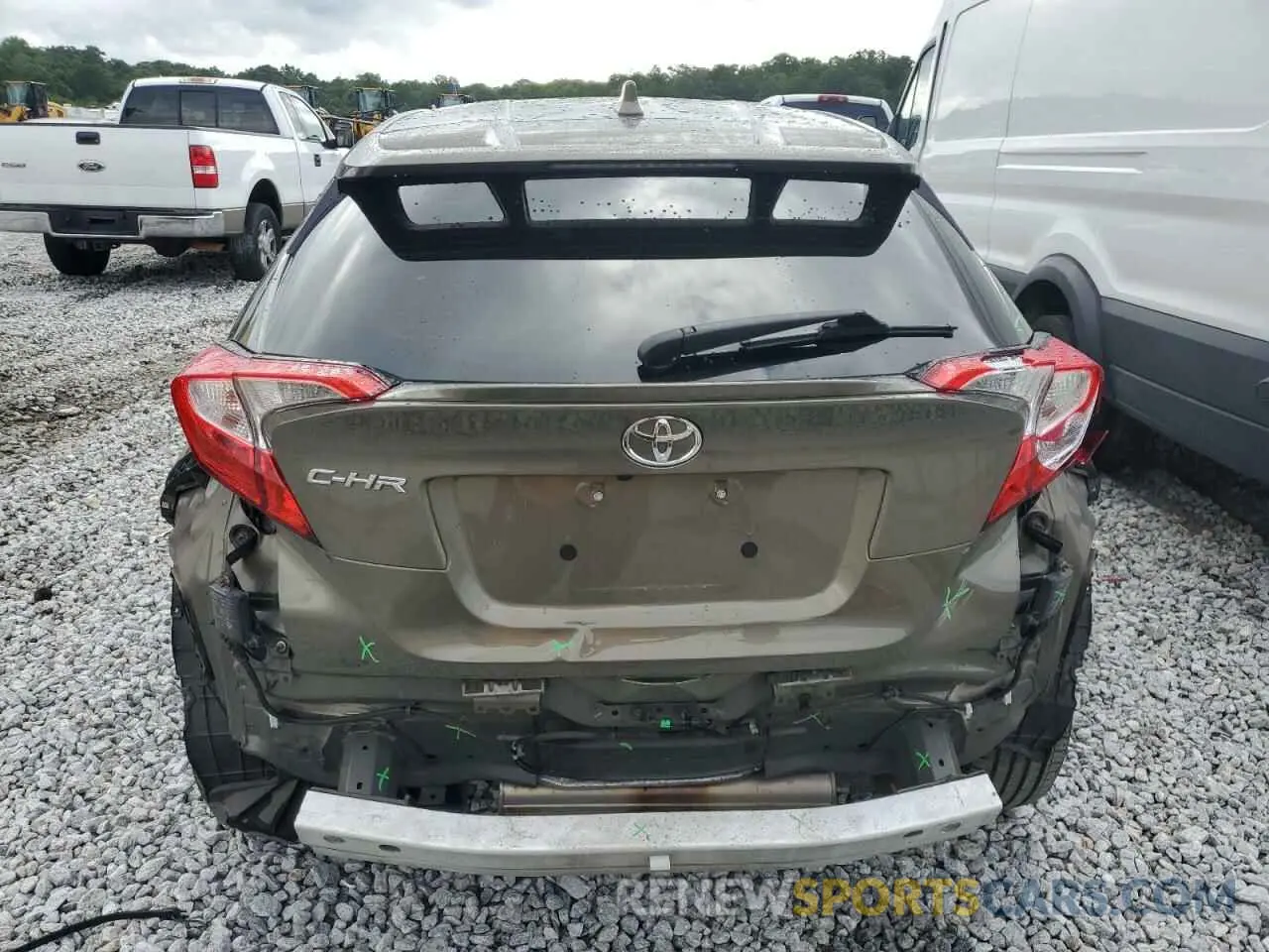 6 Photograph of a damaged car NMTKHMBX9MR119685 TOYOTA C-HR 2021