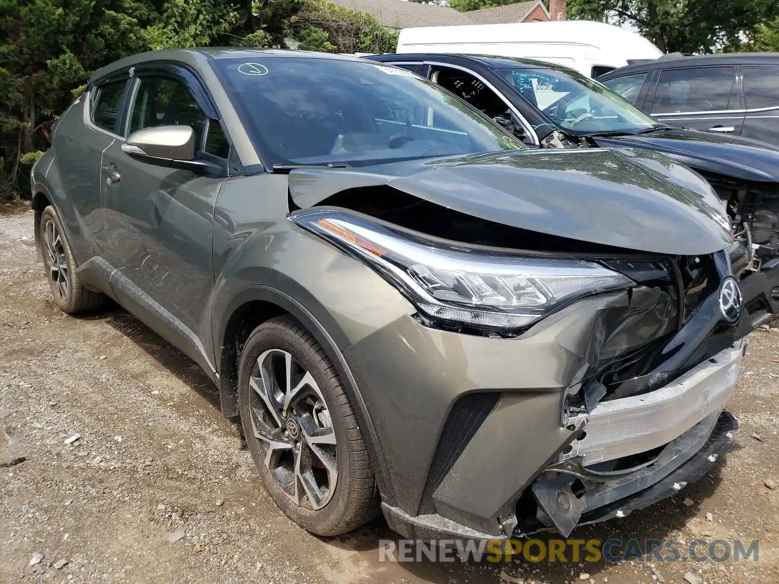 1 Photograph of a damaged car NMTKHMBX9MR120139 TOYOTA C-HR 2021