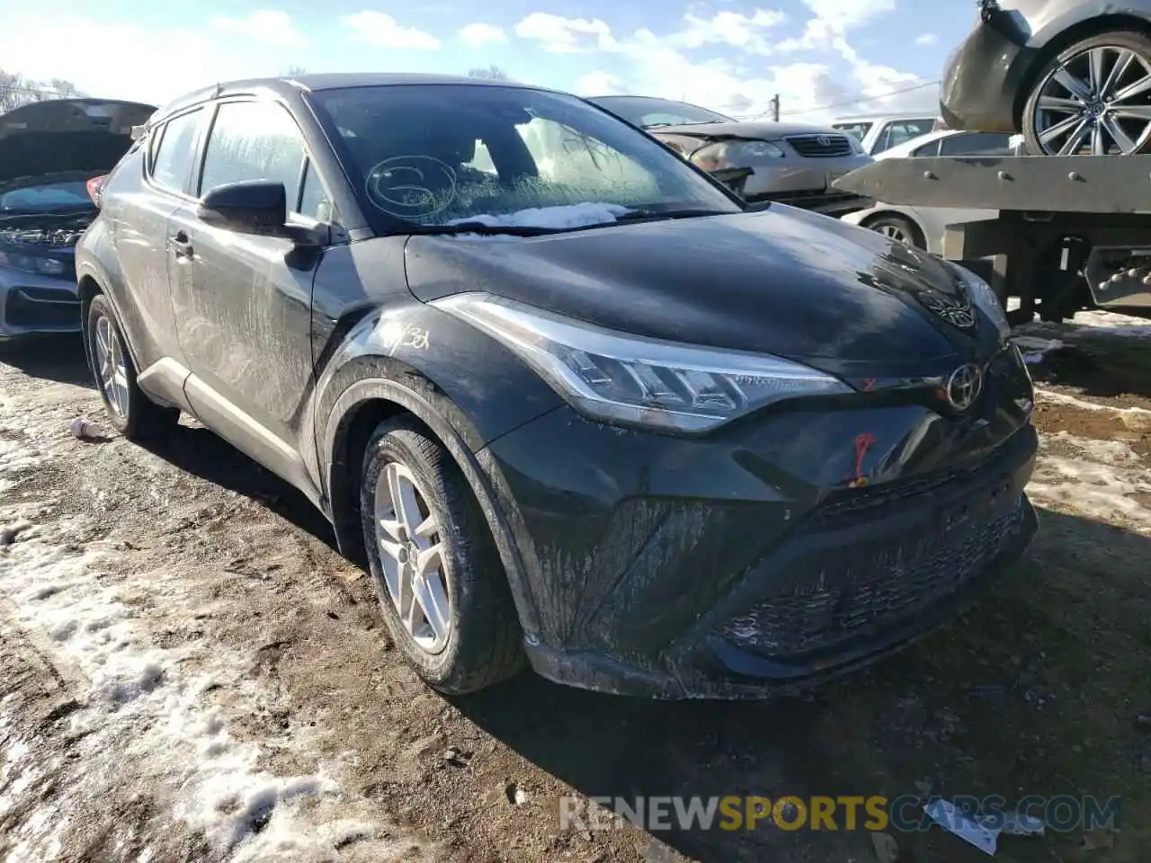 1 Photograph of a damaged car NMTKHMBX9MR122456 TOYOTA C-HR 2021