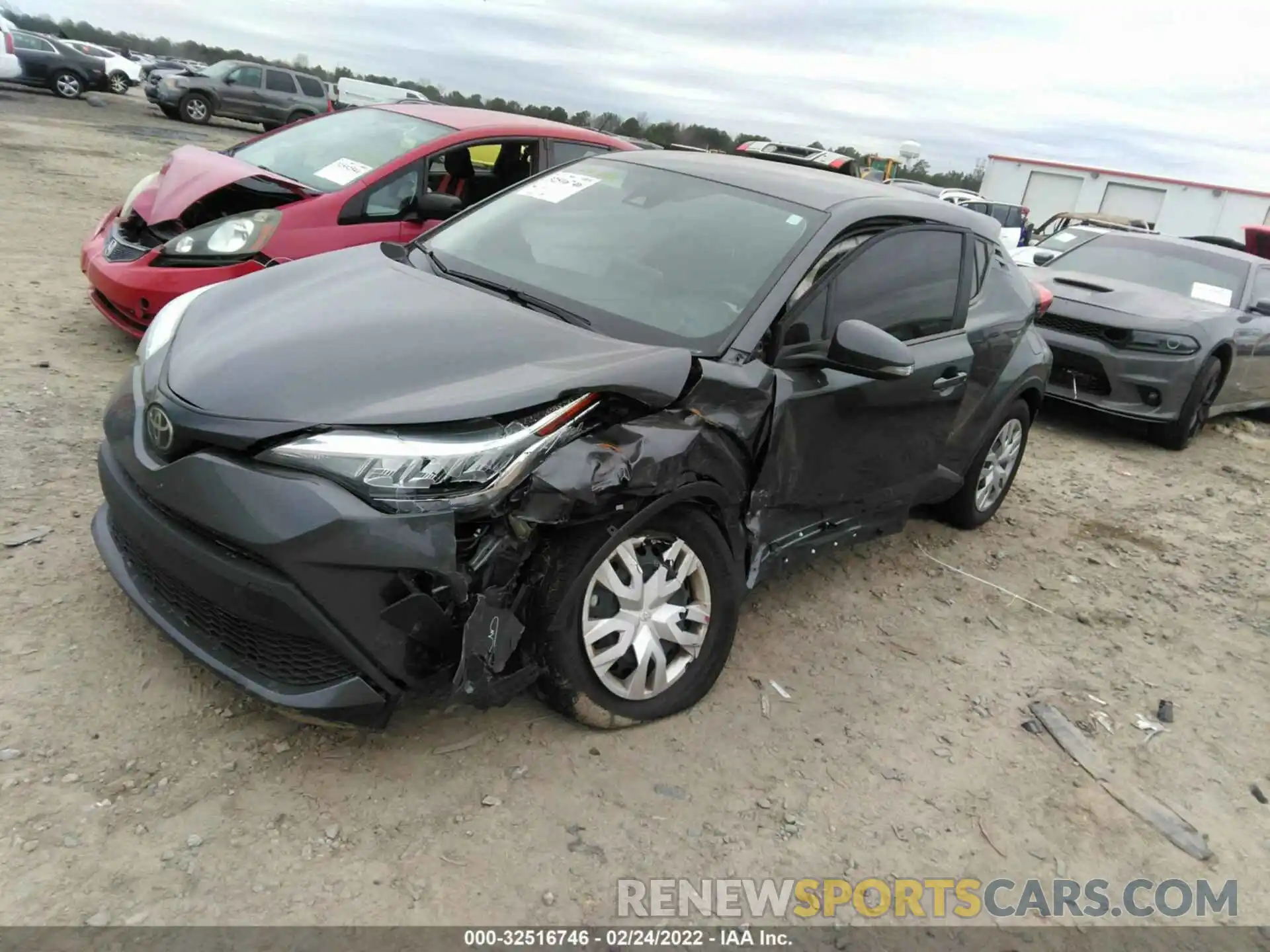 2 Photograph of a damaged car NMTKHMBX9MR122618 TOYOTA C-HR 2021