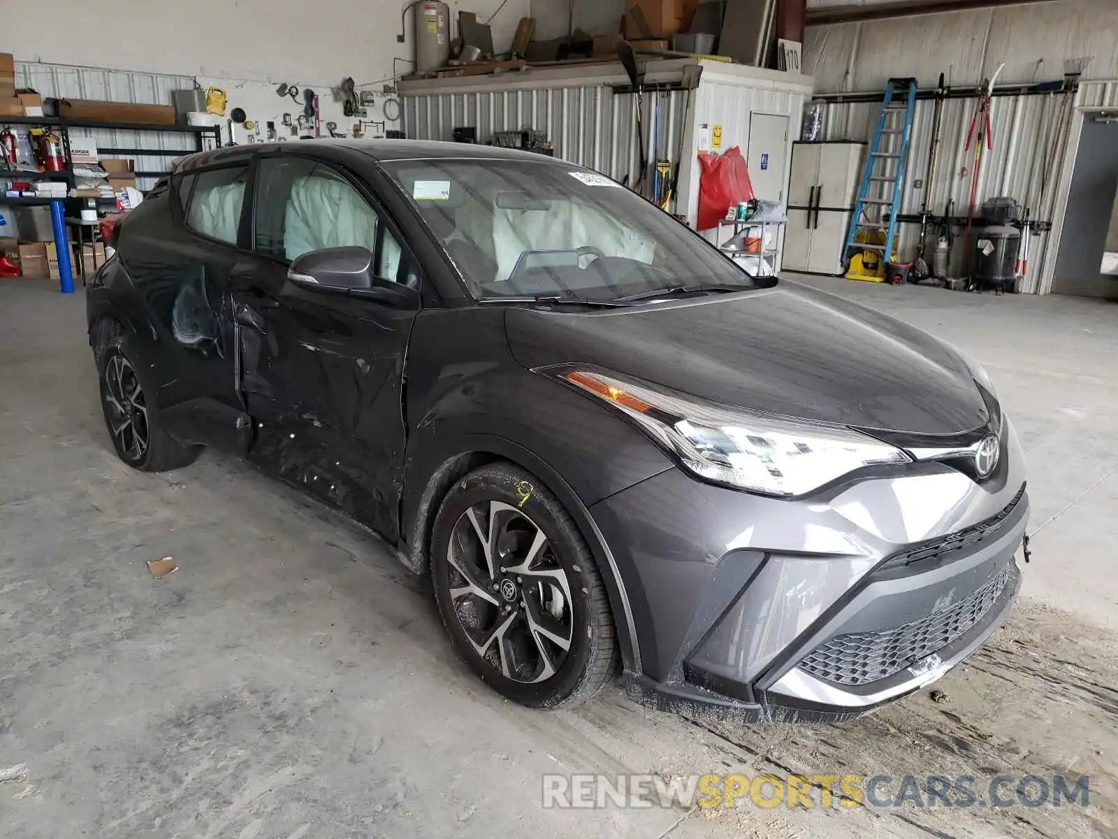 1 Photograph of a damaged car NMTKHMBX9MR127351 TOYOTA C-HR 2021