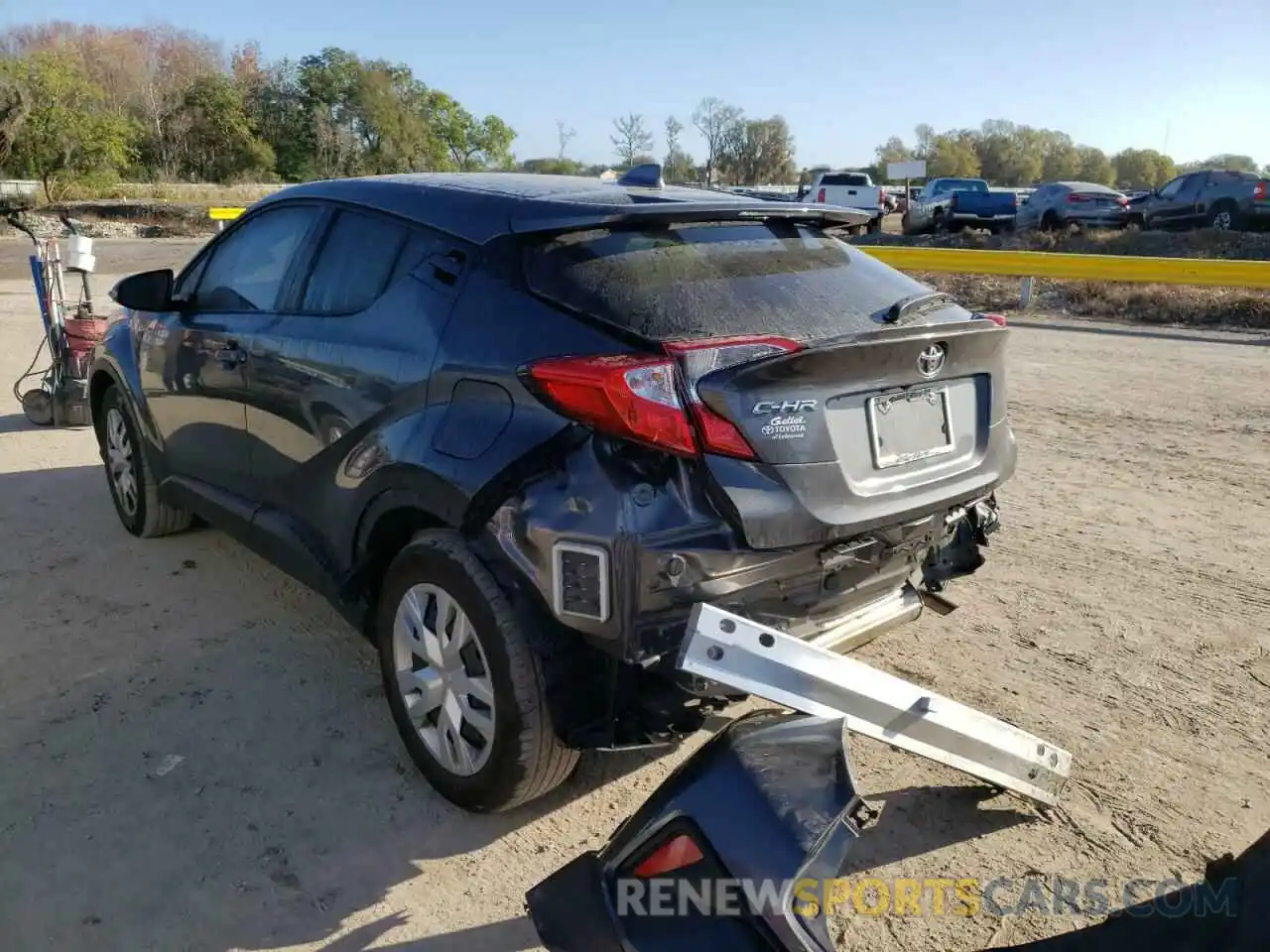 3 Photograph of a damaged car NMTKHMBX9MR129861 TOYOTA C-HR 2021