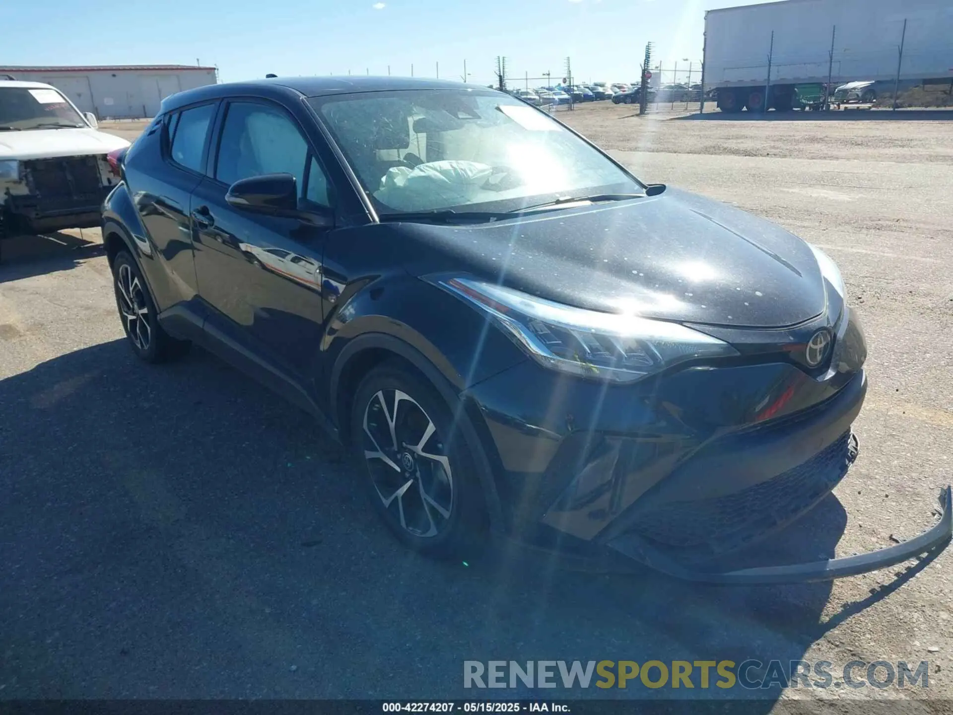1 Photograph of a damaged car NMTKHMBX9MR134011 TOYOTA C-HR 2021