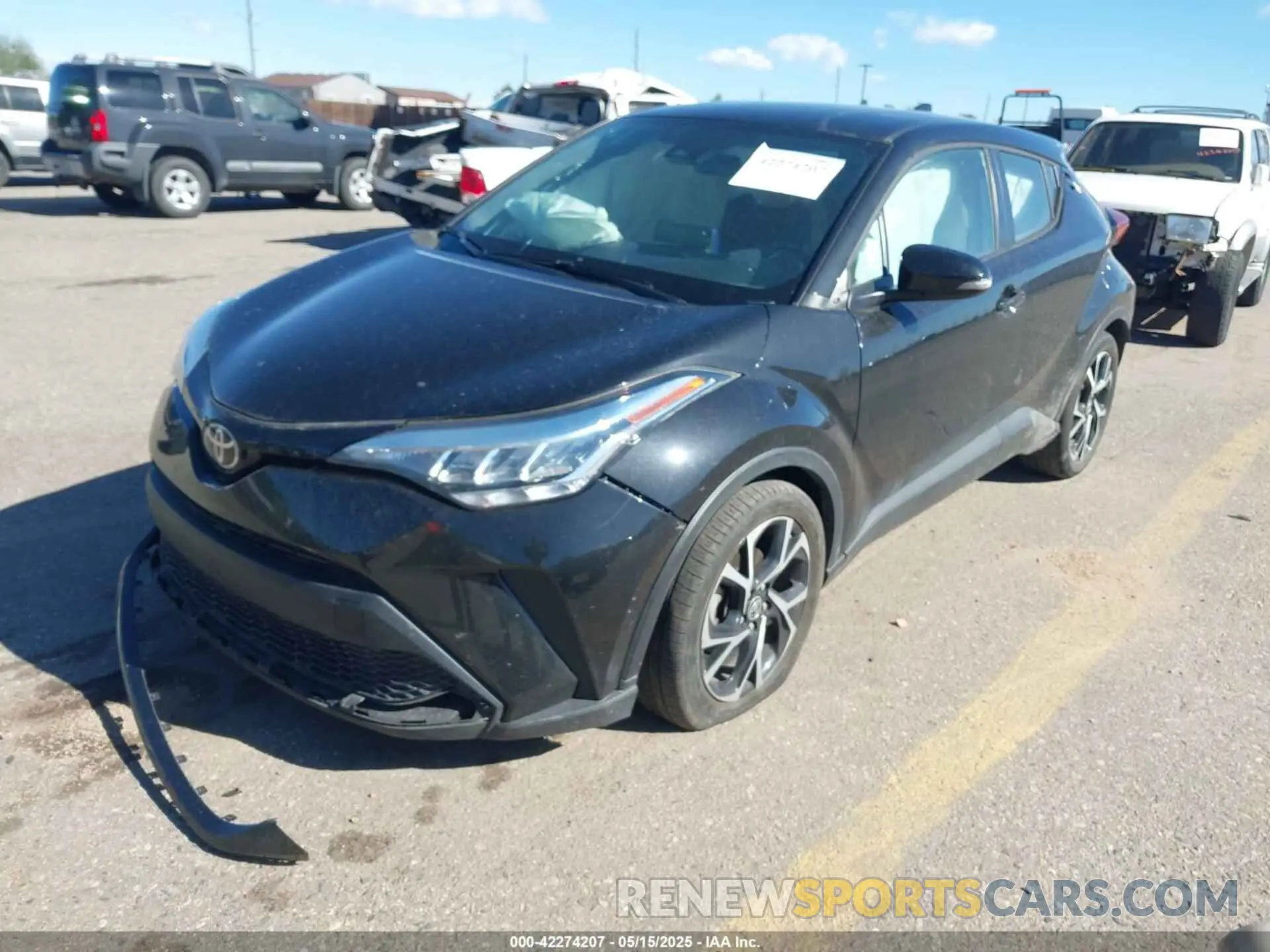 2 Photograph of a damaged car NMTKHMBX9MR134011 TOYOTA C-HR 2021