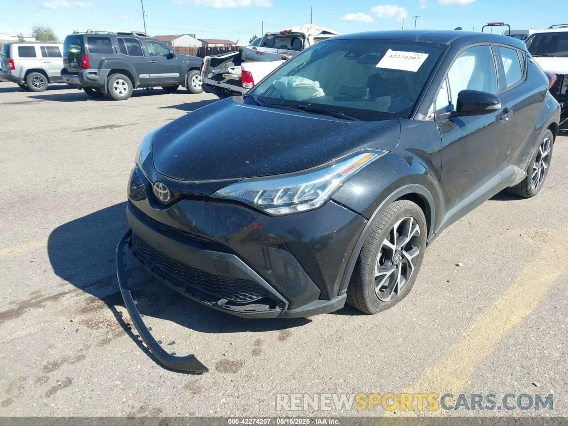 6 Photograph of a damaged car NMTKHMBX9MR134011 TOYOTA C-HR 2021