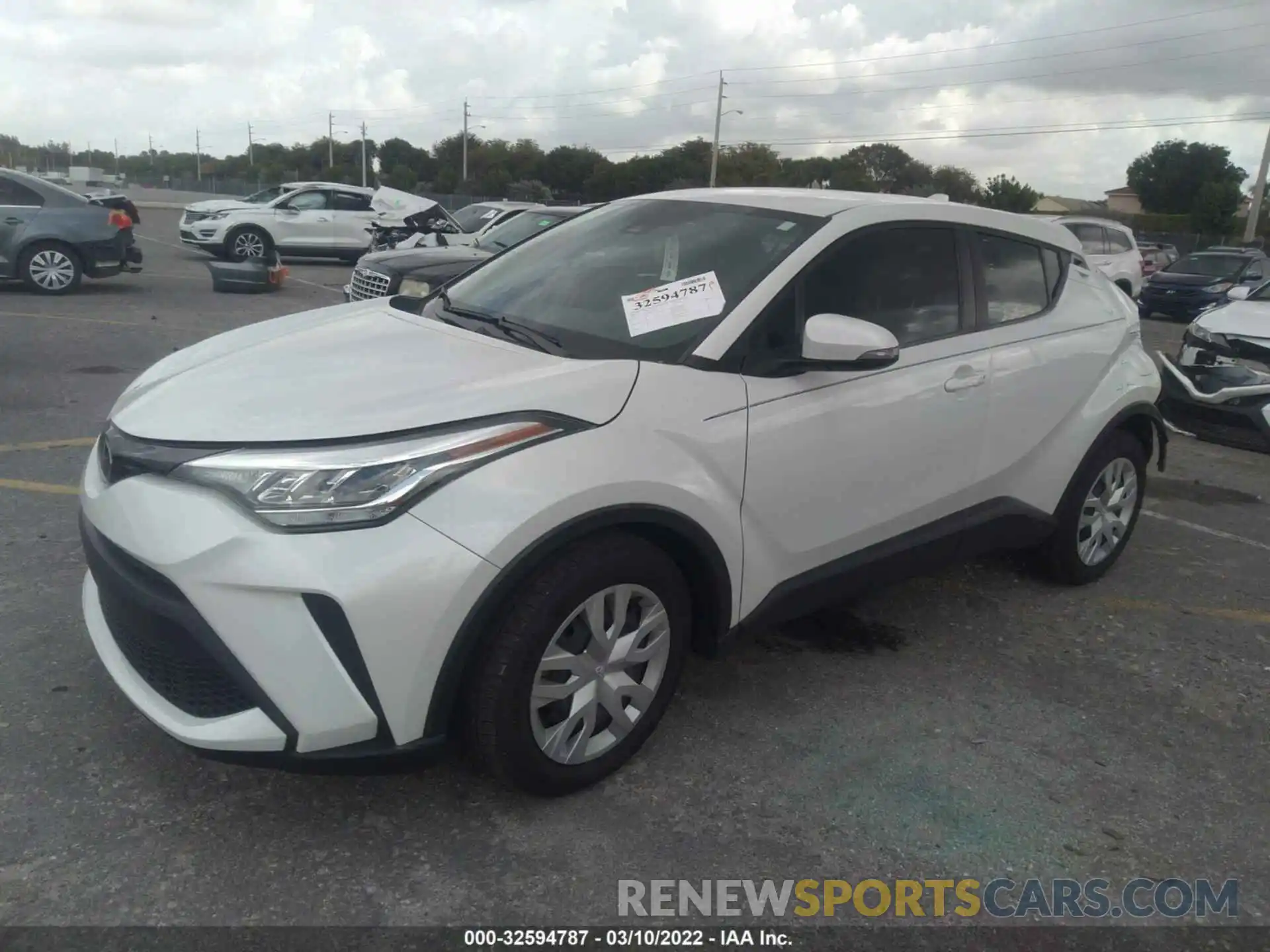 2 Photograph of a damaged car NMTKHMBXXMR120683 TOYOTA C-HR 2021