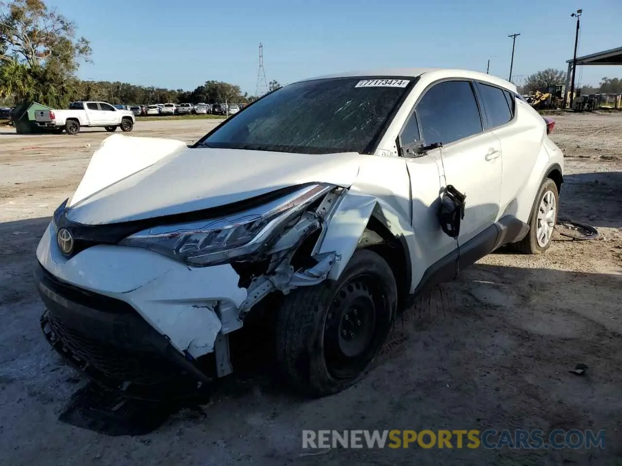 1 Photograph of a damaged car NMTKHMBXXMR120862 TOYOTA C-HR 2021