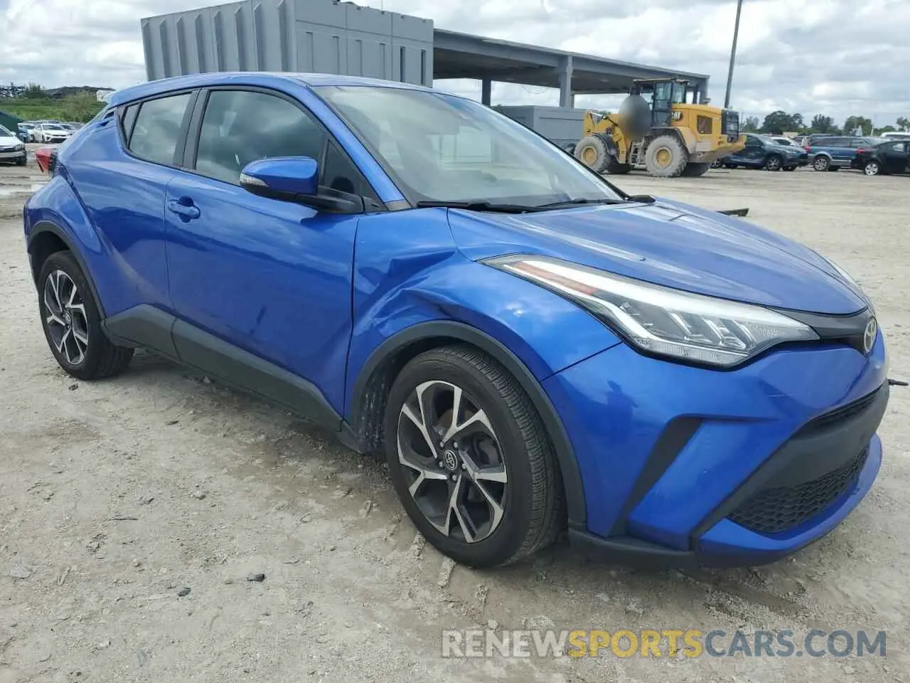 4 Photograph of a damaged car NMTKHMBXXMR124104 TOYOTA C-HR 2021