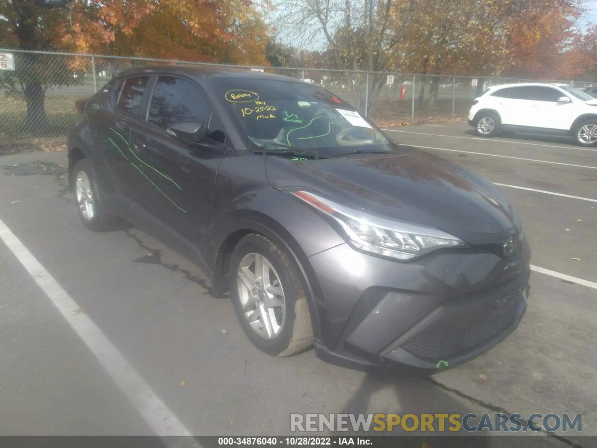 1 Photograph of a damaged car NMTKHMBXXMR128573 TOYOTA C-HR 2021
