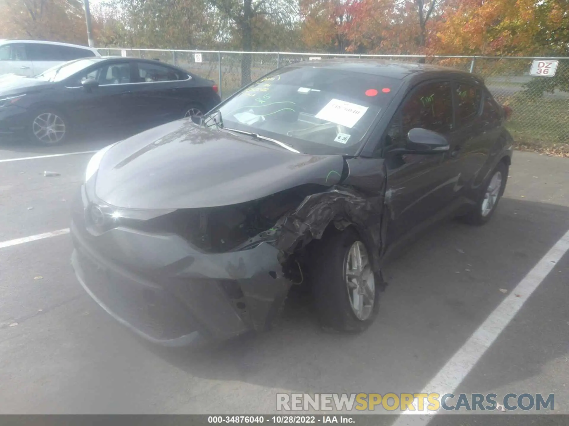 2 Photograph of a damaged car NMTKHMBXXMR128573 TOYOTA C-HR 2021