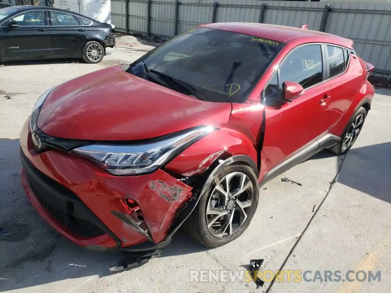 2 Photograph of a damaged car NMTKHMBXXMR133210 TOYOTA C-HR 2021