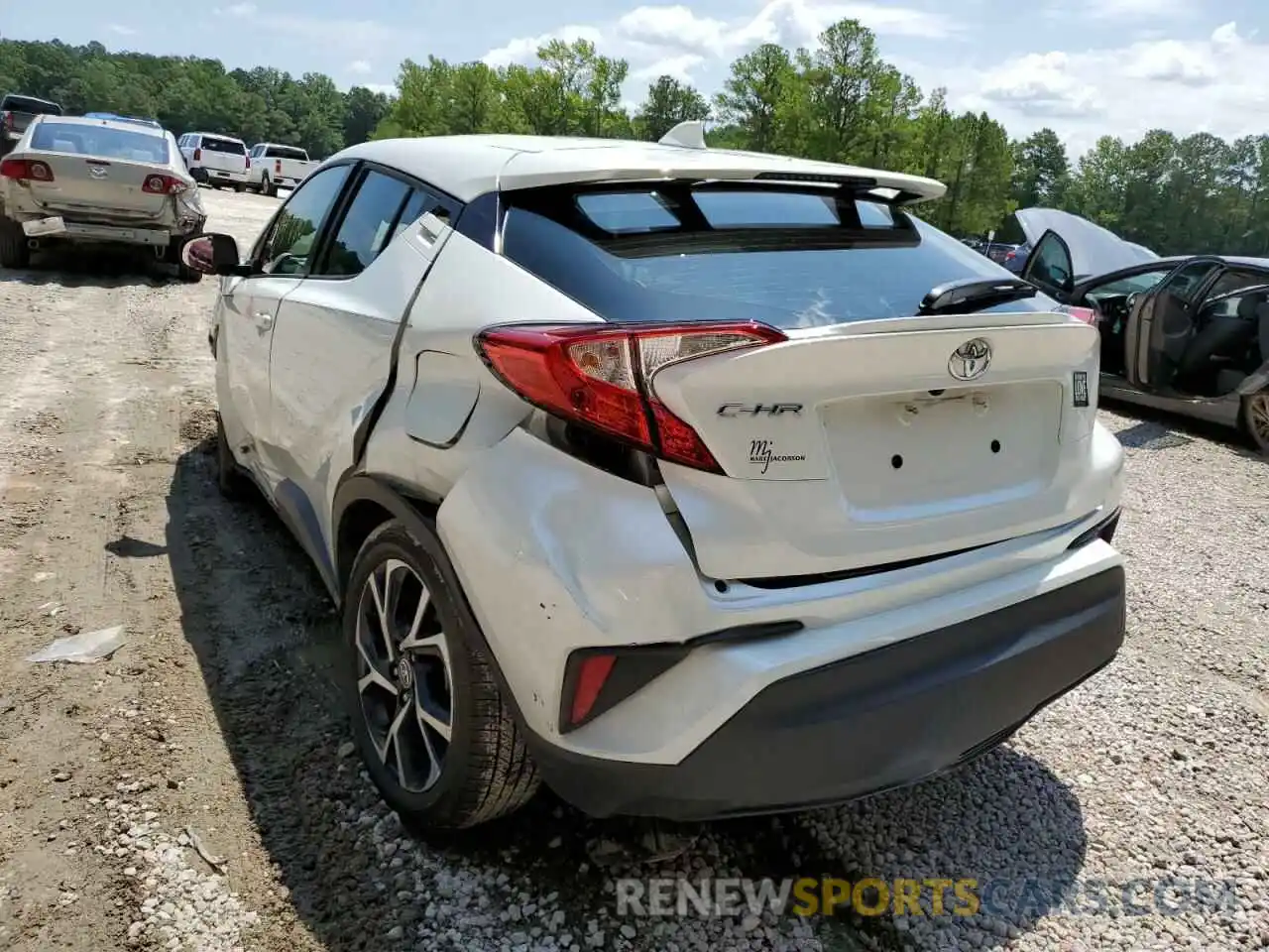 3 Photograph of a damaged car NMTKHMBXXMR134907 TOYOTA C-HR 2021