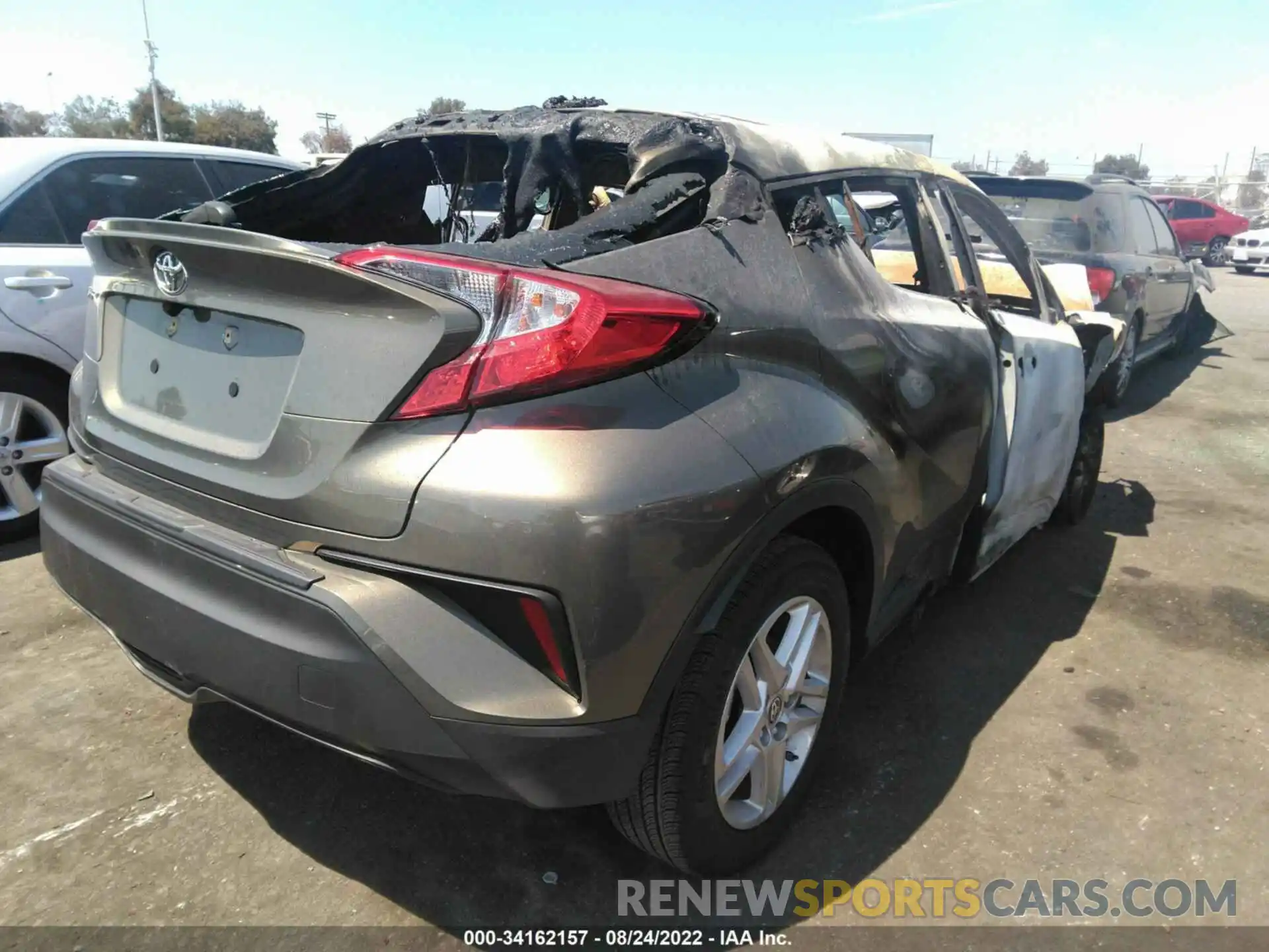 4 Photograph of a damaged car NMTKHMBXXMR136320 TOYOTA C-HR 2021