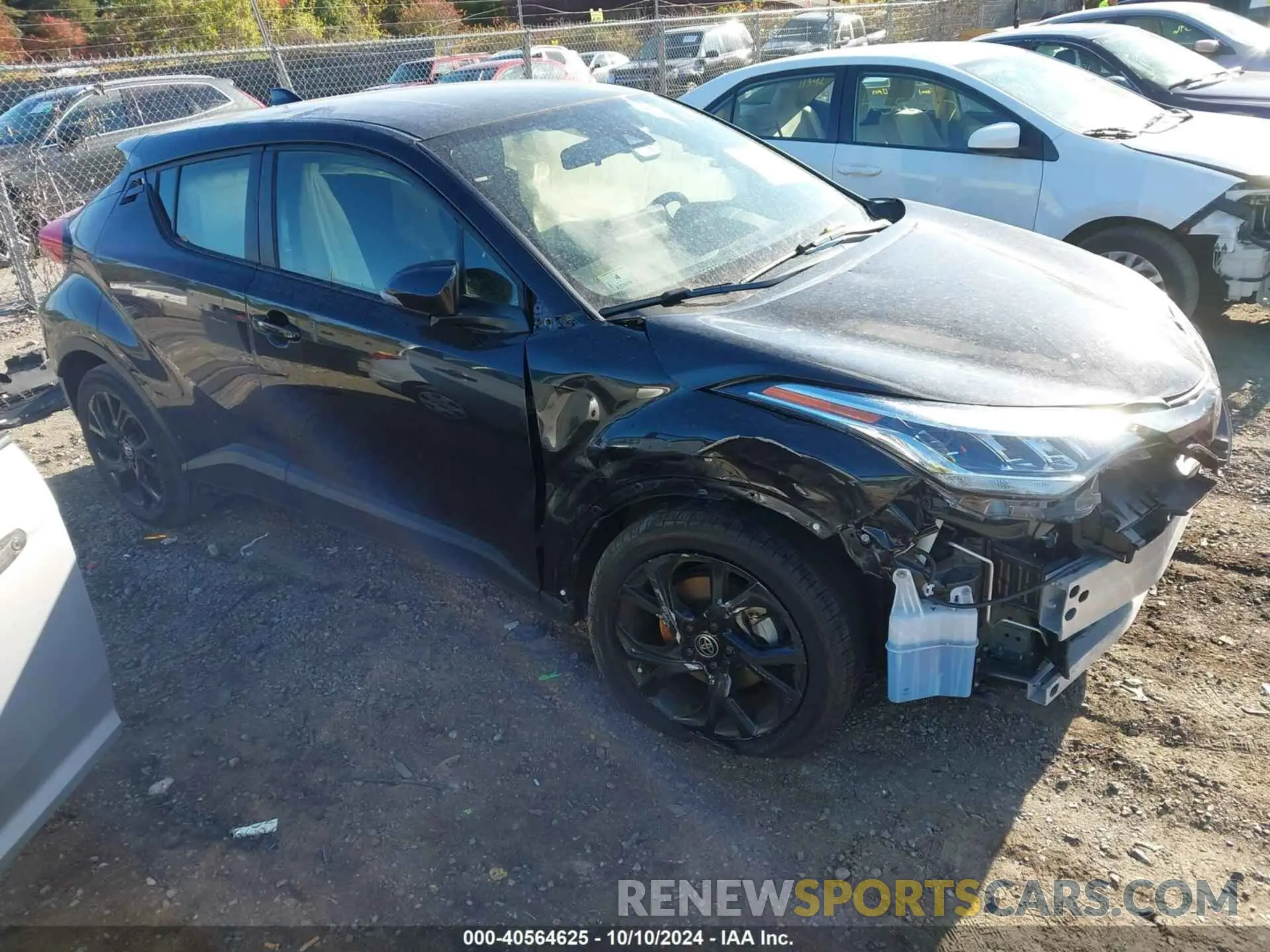 14 Photograph of a damaged car JTNKHMBX2N1131415 TOYOTA C-HR 2022