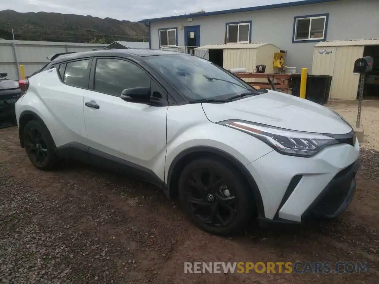 4 Photograph of a damaged car JTNKHMBX2N1132337 TOYOTA C-HR 2022