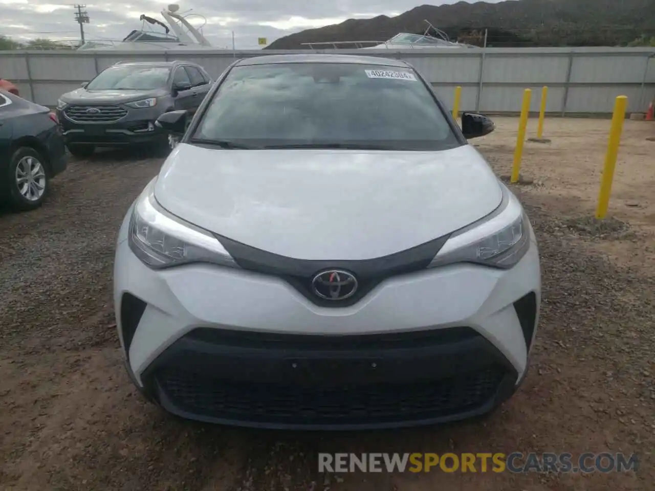 5 Photograph of a damaged car JTNKHMBX2N1132337 TOYOTA C-HR 2022