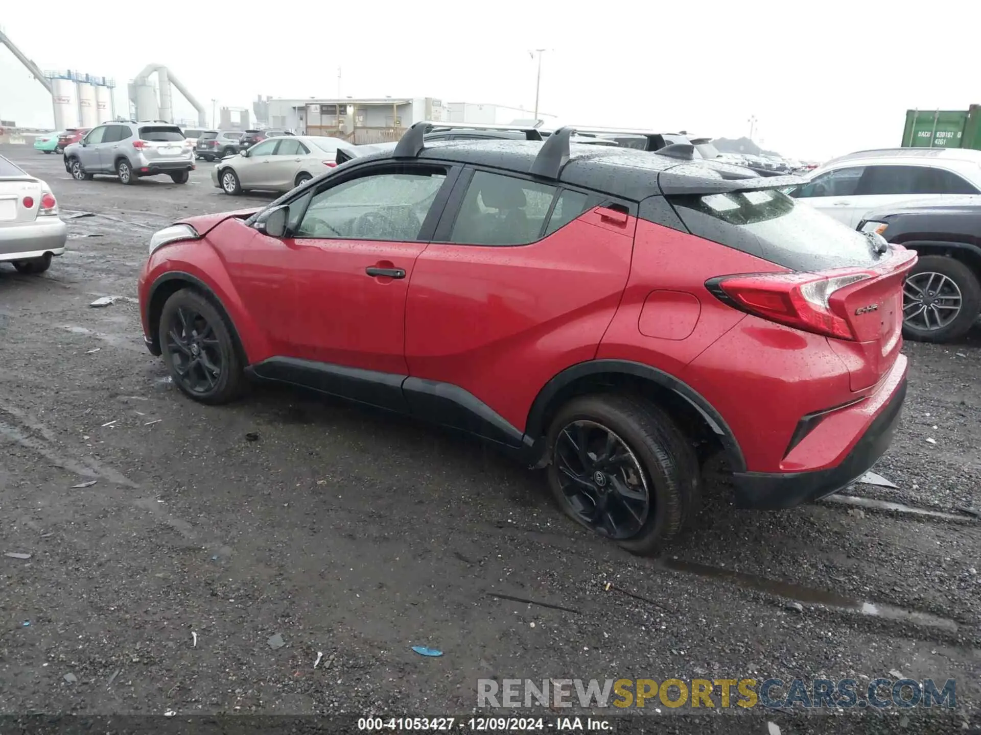 3 Photograph of a damaged car JTNKHMBX2N1136243 TOYOTA C-HR 2022