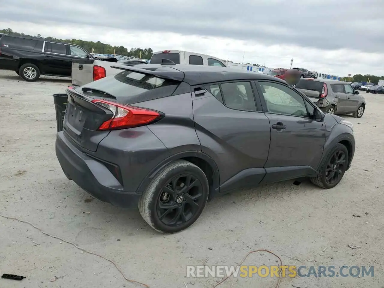 3 Photograph of a damaged car JTNKHMBX3N1133657 TOYOTA C-HR 2022