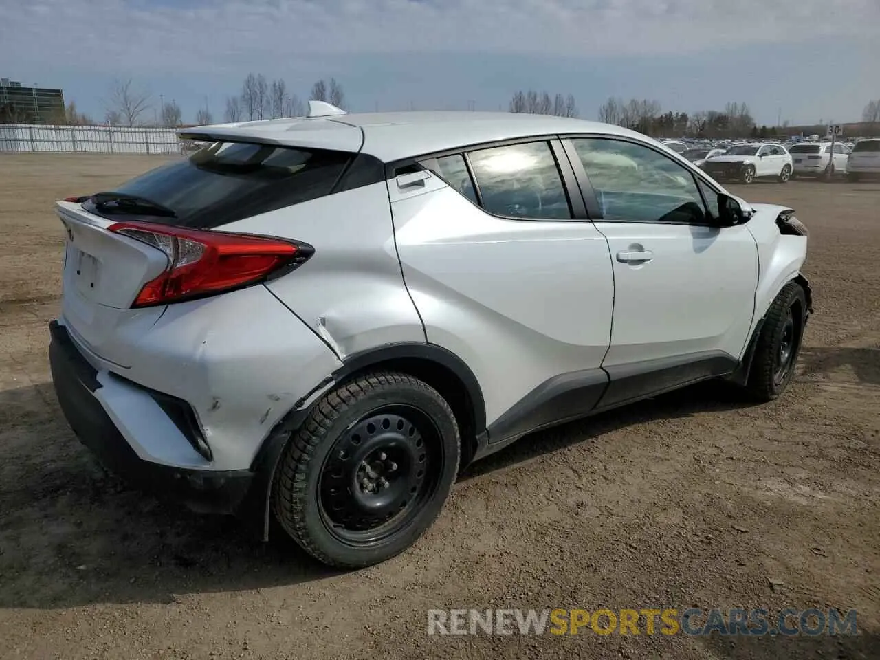 3 Photograph of a damaged car JTNKHMBX3N1134324 TOYOTA C-HR 2022