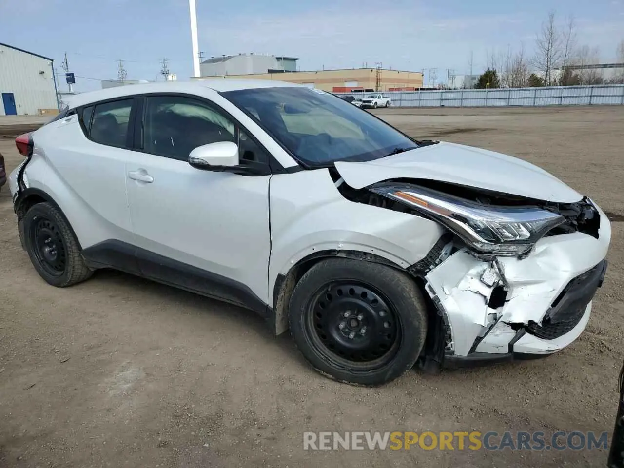 4 Photograph of a damaged car JTNKHMBX3N1134324 TOYOTA C-HR 2022