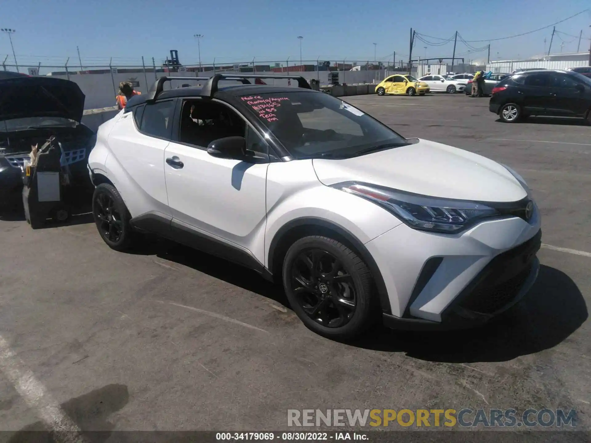 1 Photograph of a damaged car JTNKHMBX4N1131755 TOYOTA C-HR 2022