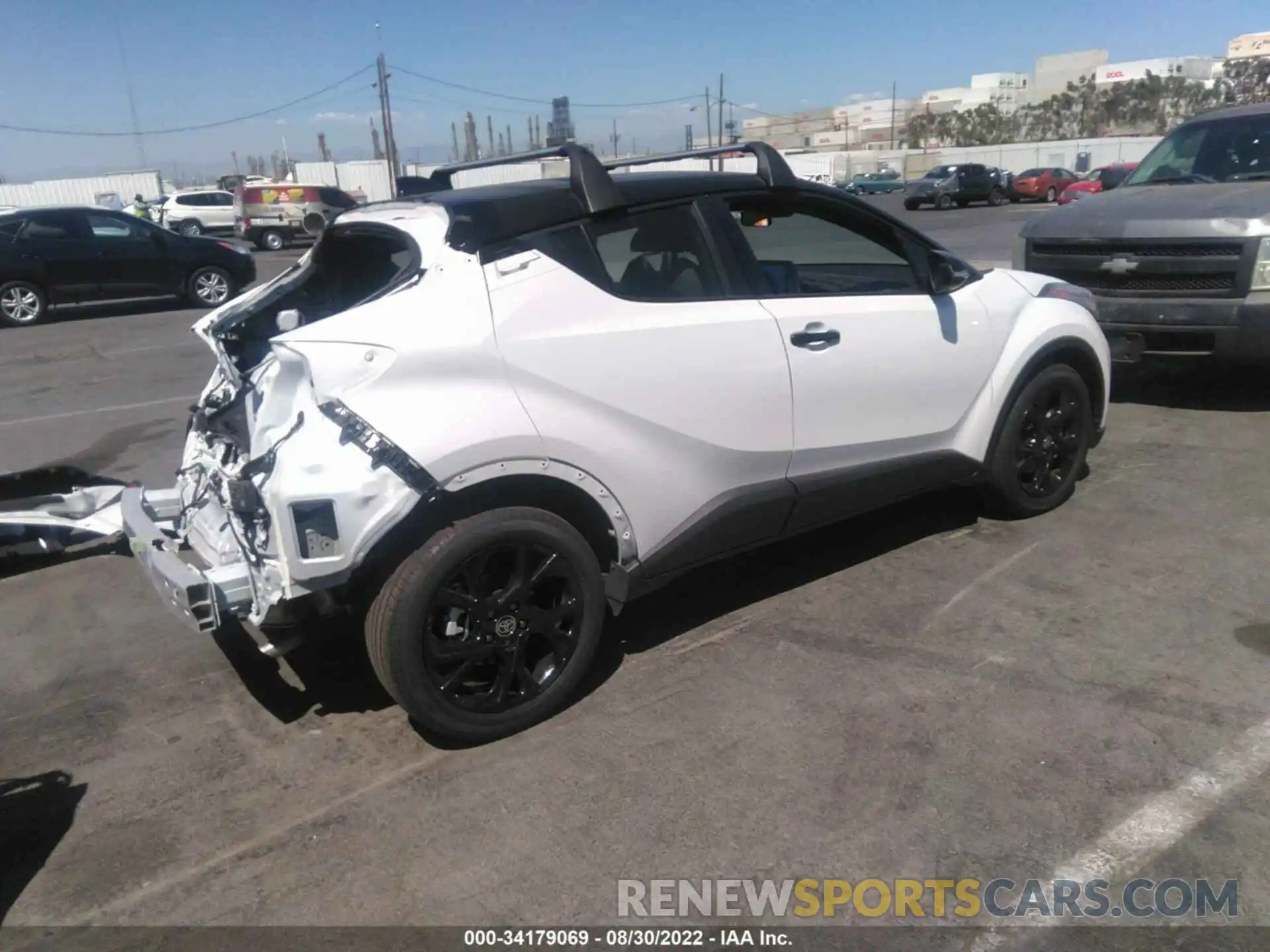 4 Photograph of a damaged car JTNKHMBX4N1131755 TOYOTA C-HR 2022