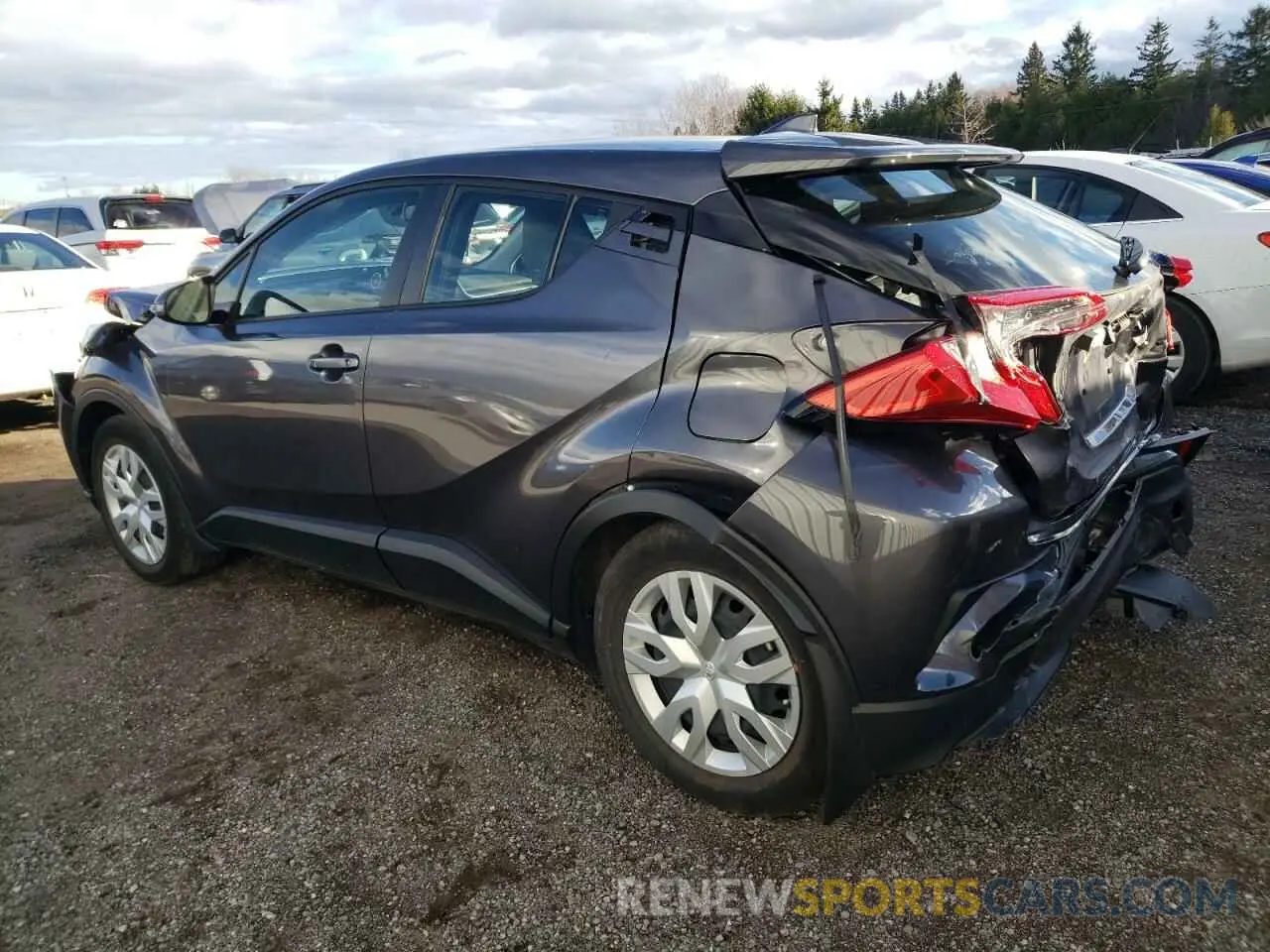 2 Photograph of a damaged car JTNKHMBX5N1134115 TOYOTA C-HR 2022