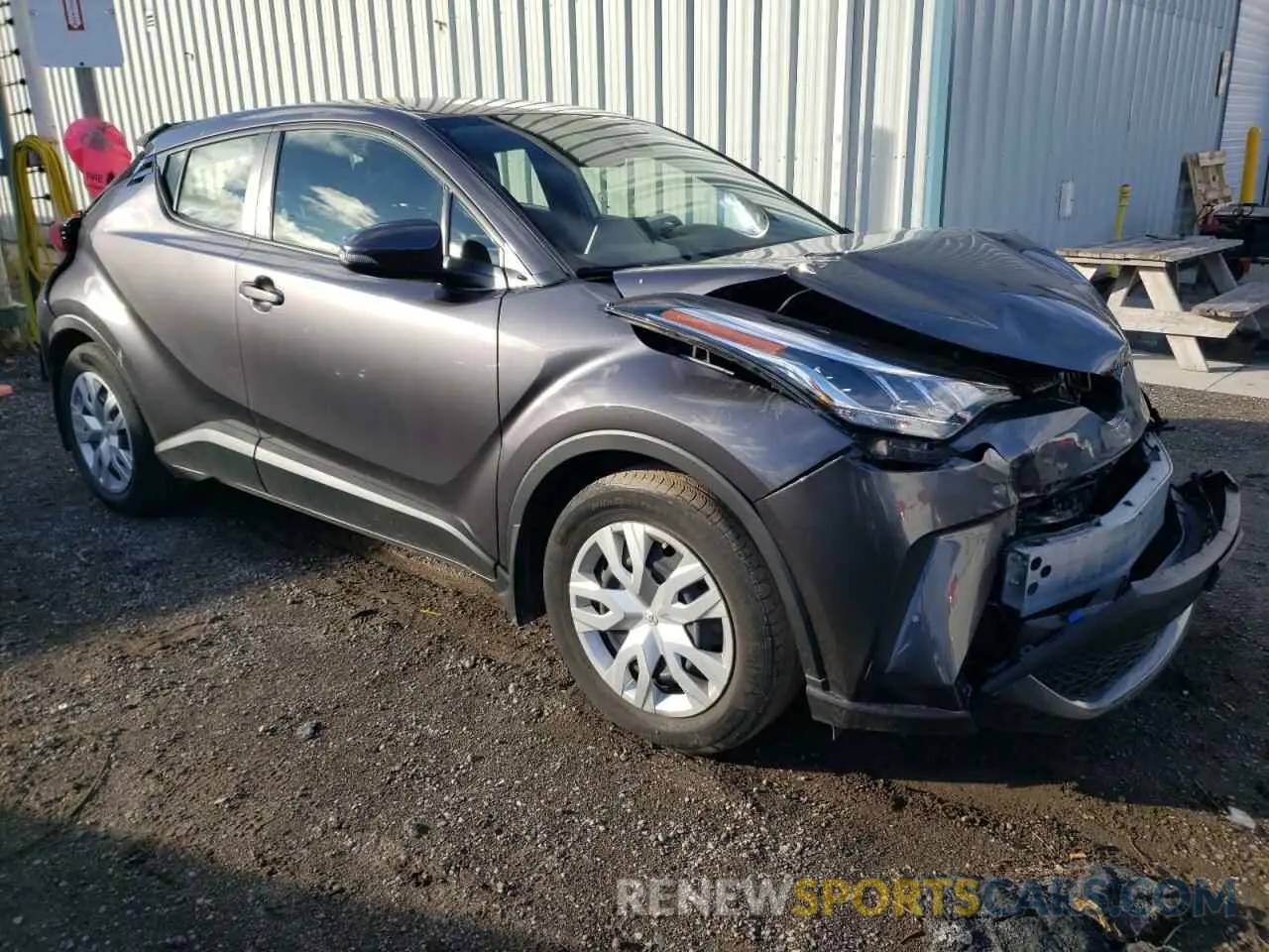 4 Photograph of a damaged car JTNKHMBX5N1134115 TOYOTA C-HR 2022