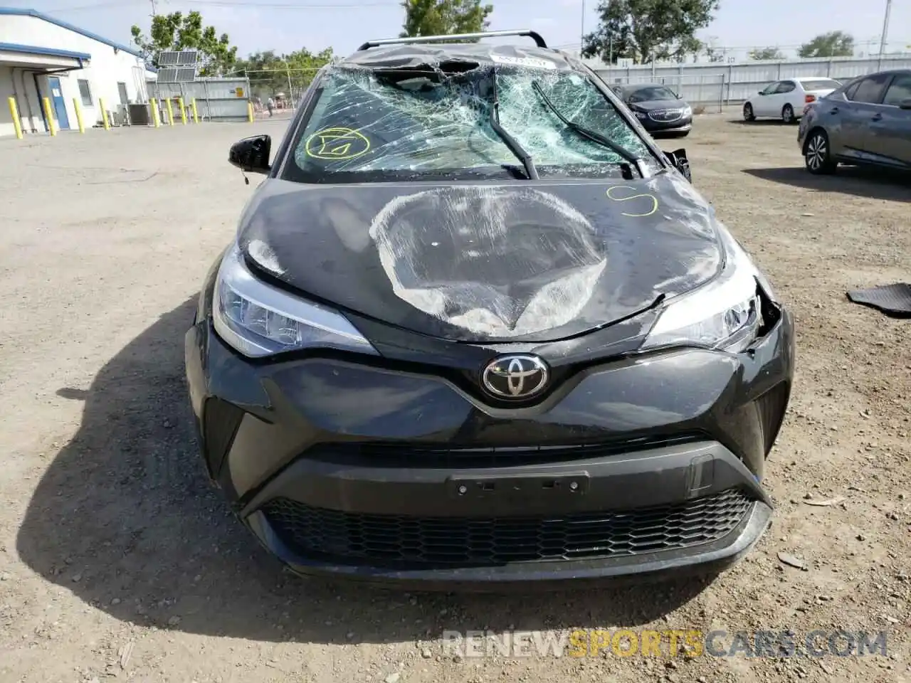 9 Photograph of a damaged car JTNKHMBX6N1131238 TOYOTA C-HR 2022