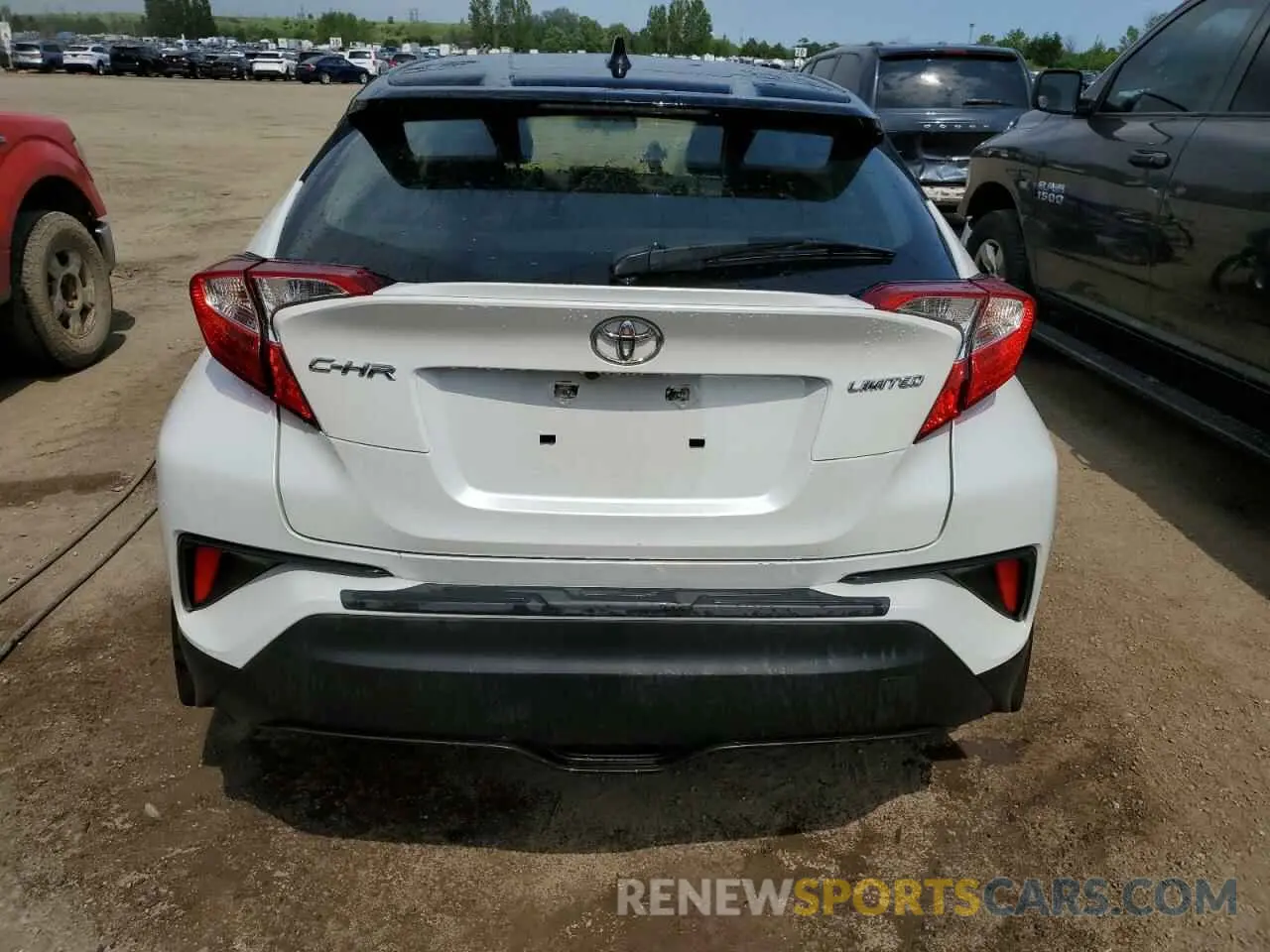 6 Photograph of a damaged car JTNKHMBX9N1129791 TOYOTA C-HR 2022