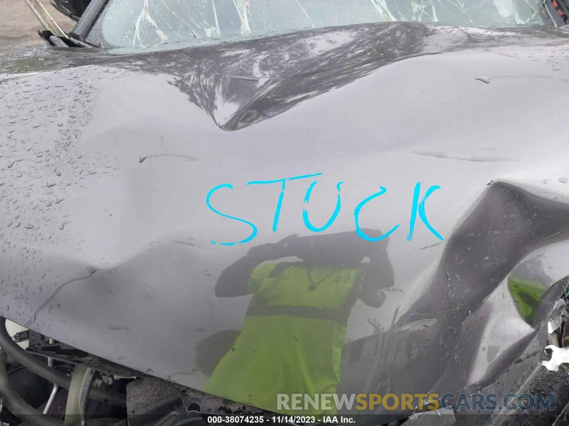 10 Photograph of a damaged car JTNKHMBX9N1135218 TOYOTA C-HR 2022