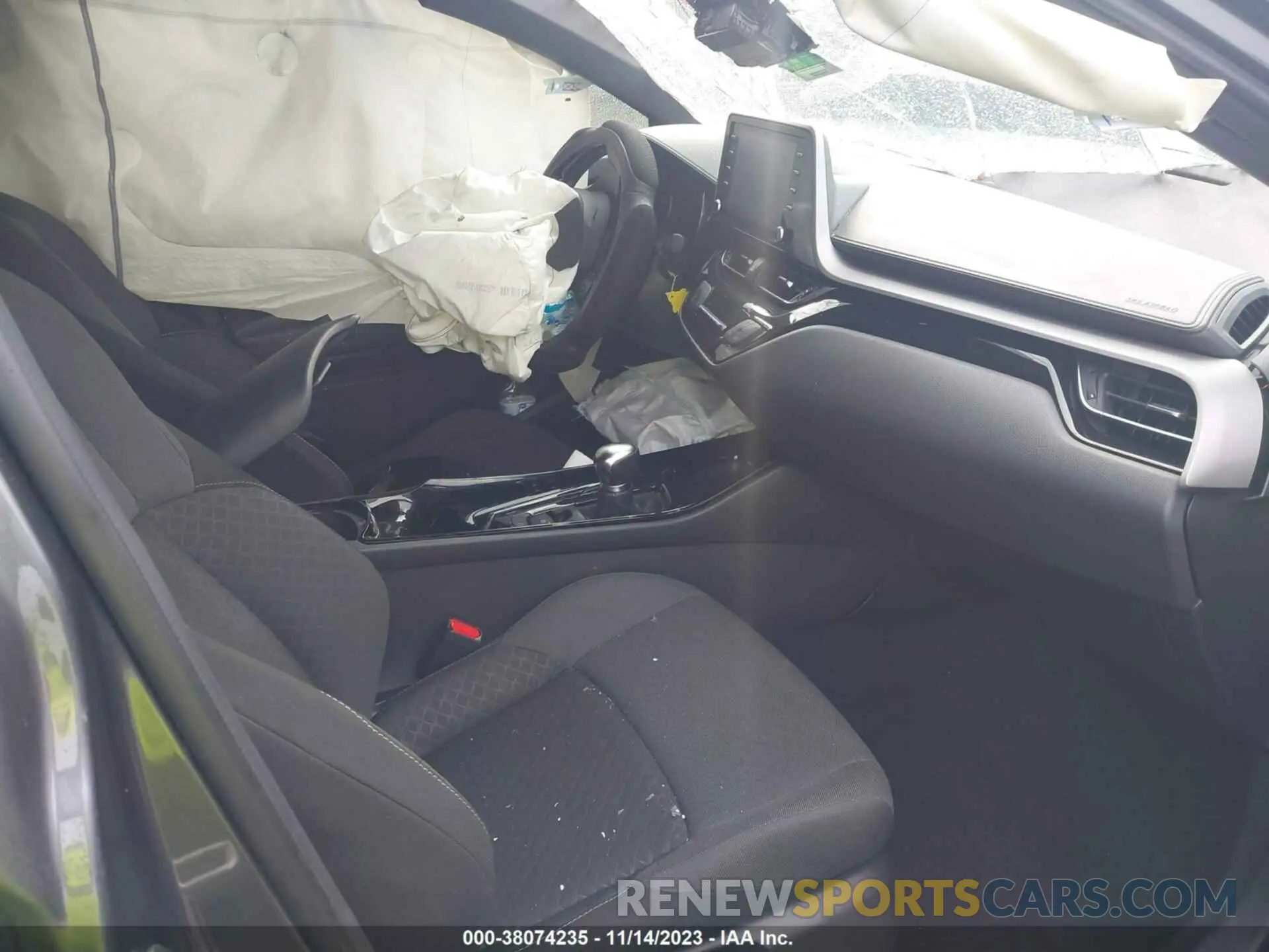 5 Photograph of a damaged car JTNKHMBX9N1135218 TOYOTA C-HR 2022