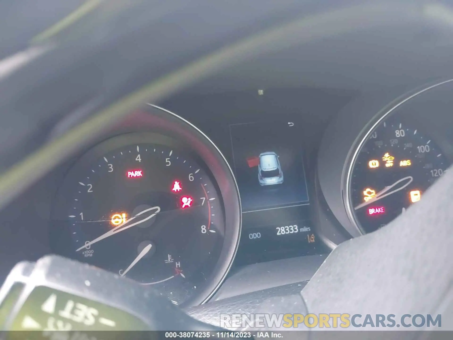 7 Photograph of a damaged car JTNKHMBX9N1135218 TOYOTA C-HR 2022